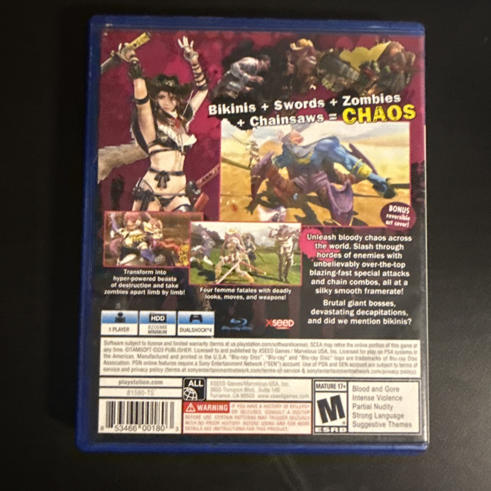 Xseed Onechanbara Z2: Chaos (PS4)