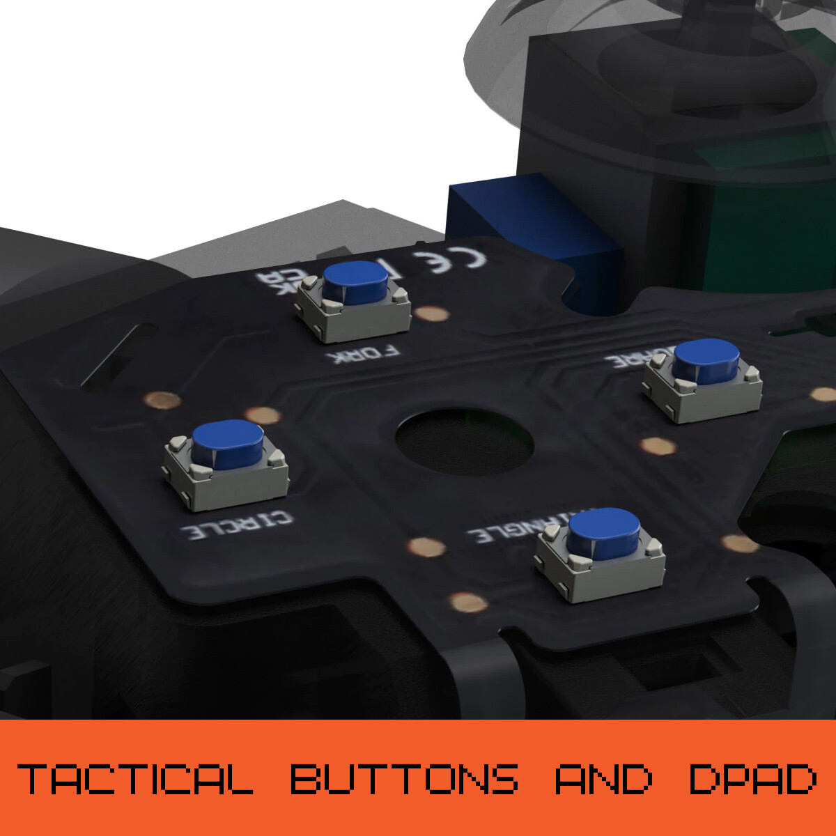Black MZ Extreme Anti-recoil Modded Controller for PS-5 Paddles Hair Triggers