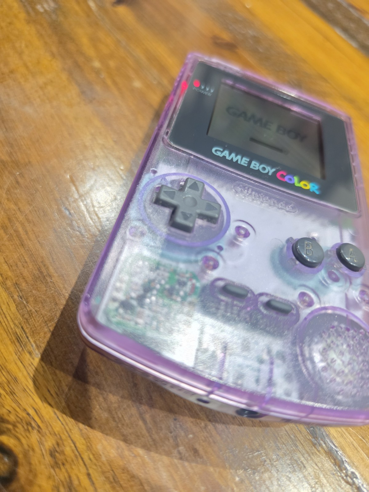 Nintendo Game Boy Color Handheld System – Atomic Purple CGB-001 Tested Working