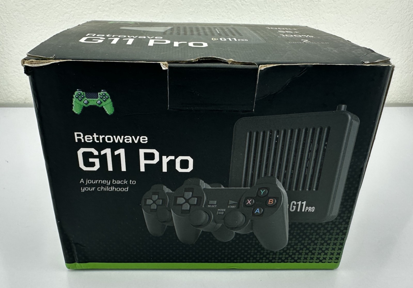 G11 Pro 4K Home Retro Game Console HDMI TV Gaming System 2 Wireless Controllers