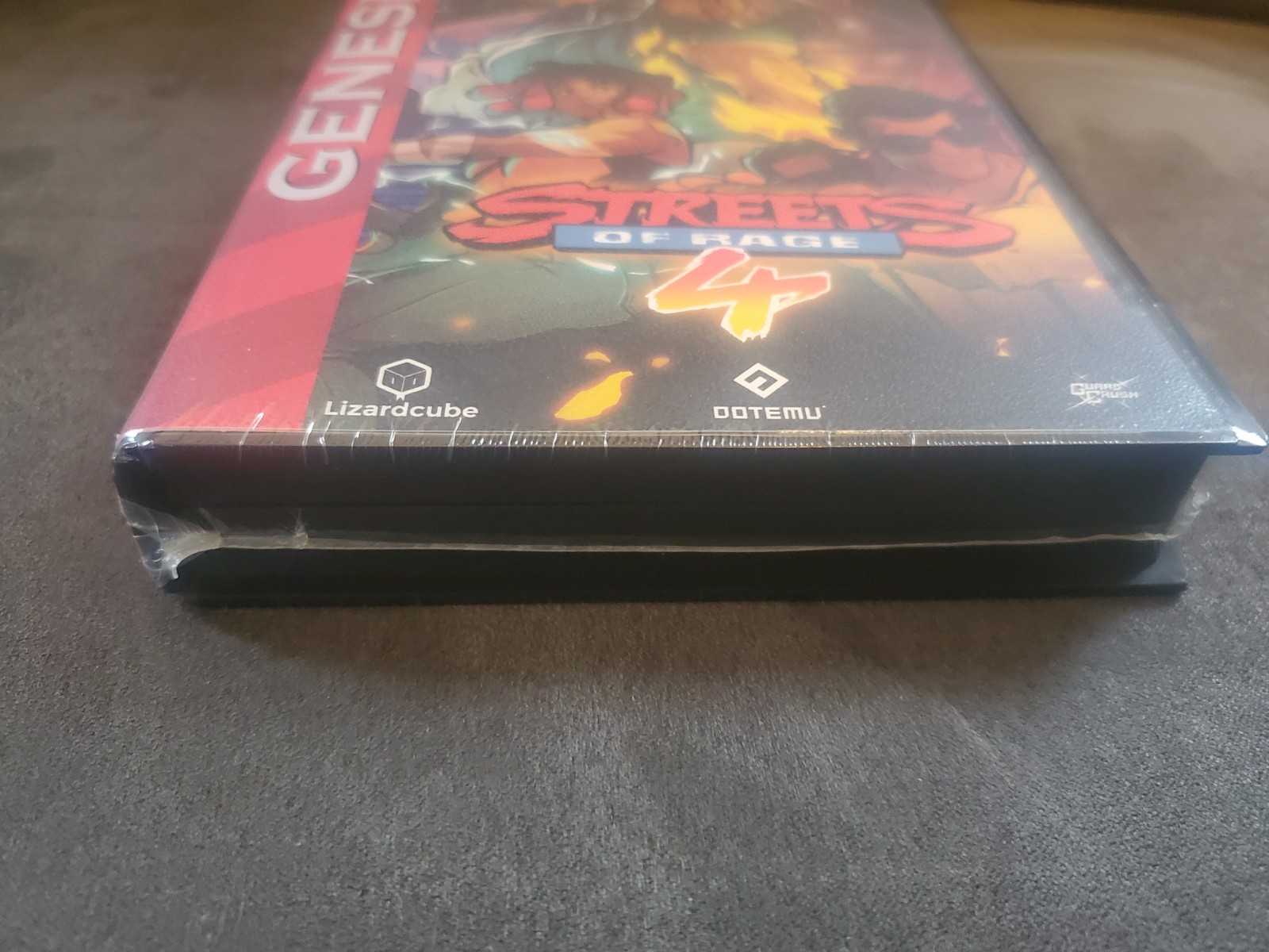 Streets of Rage 4 Collectors Edition Limited Run Metal Replica Cartridge No Game