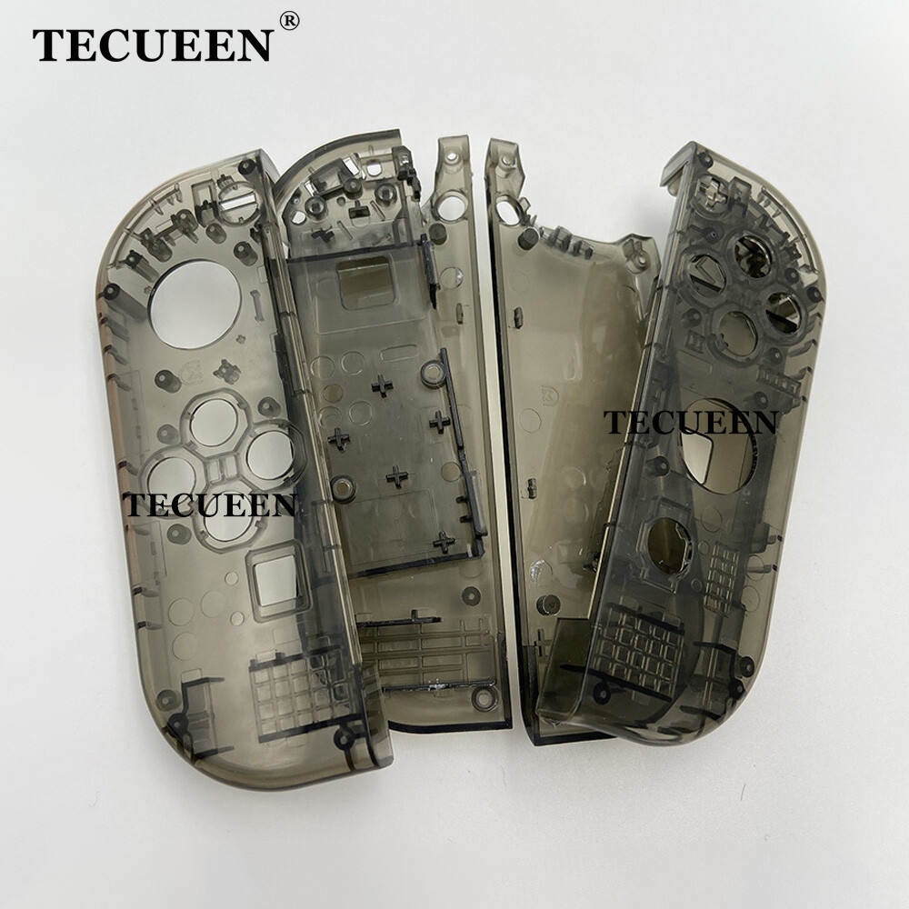 For Nintendo Switch Joy-Con Replacement Shell Case Housing DIY Translucent 1Pair