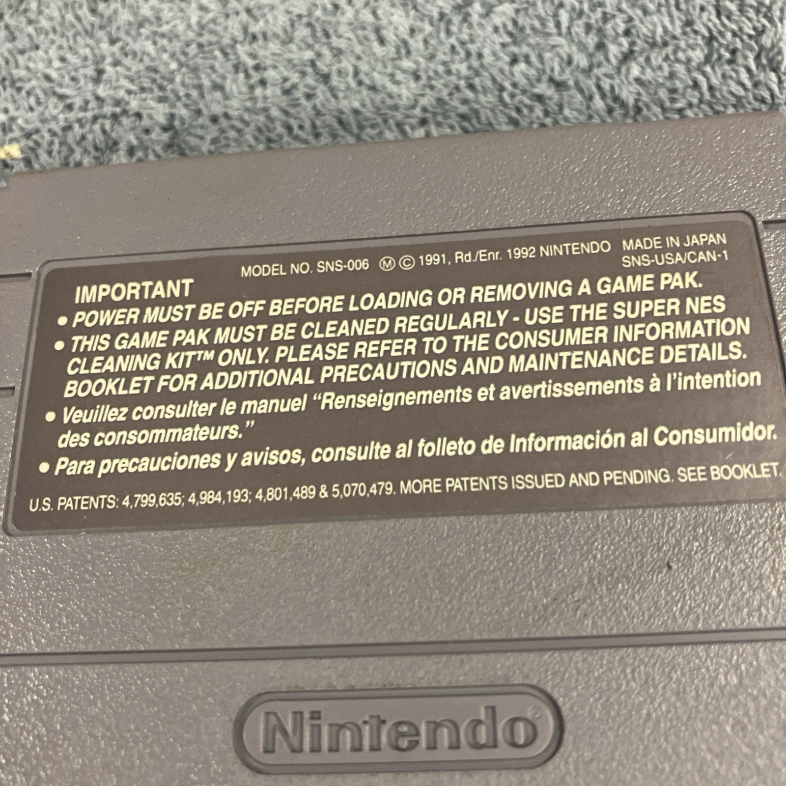 Super Metroid for Nintendo SNES, Cartridge Only