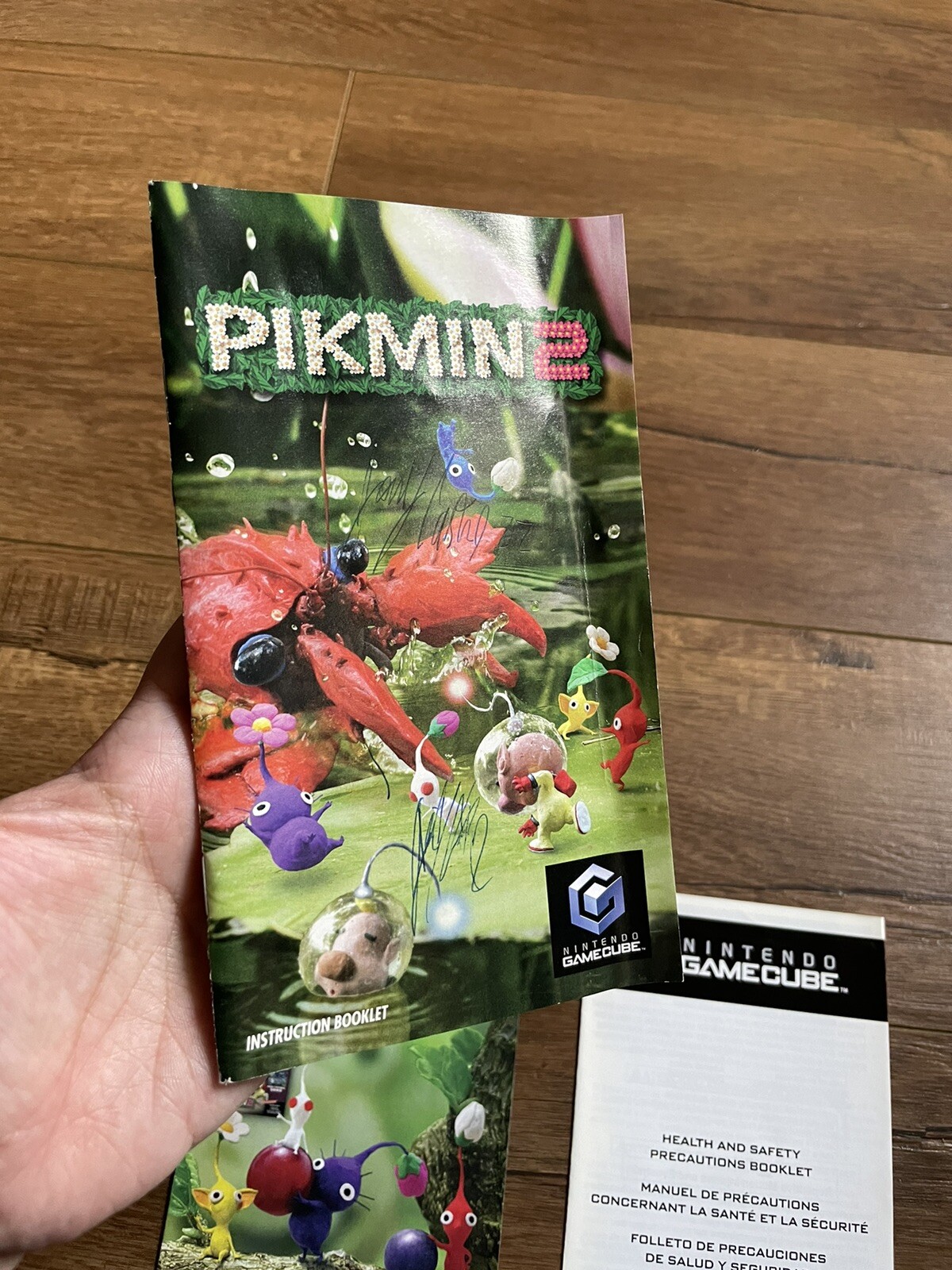 [No Game] Case, Manual & Inserts for Pikmin 2 Nintendo Gamecube