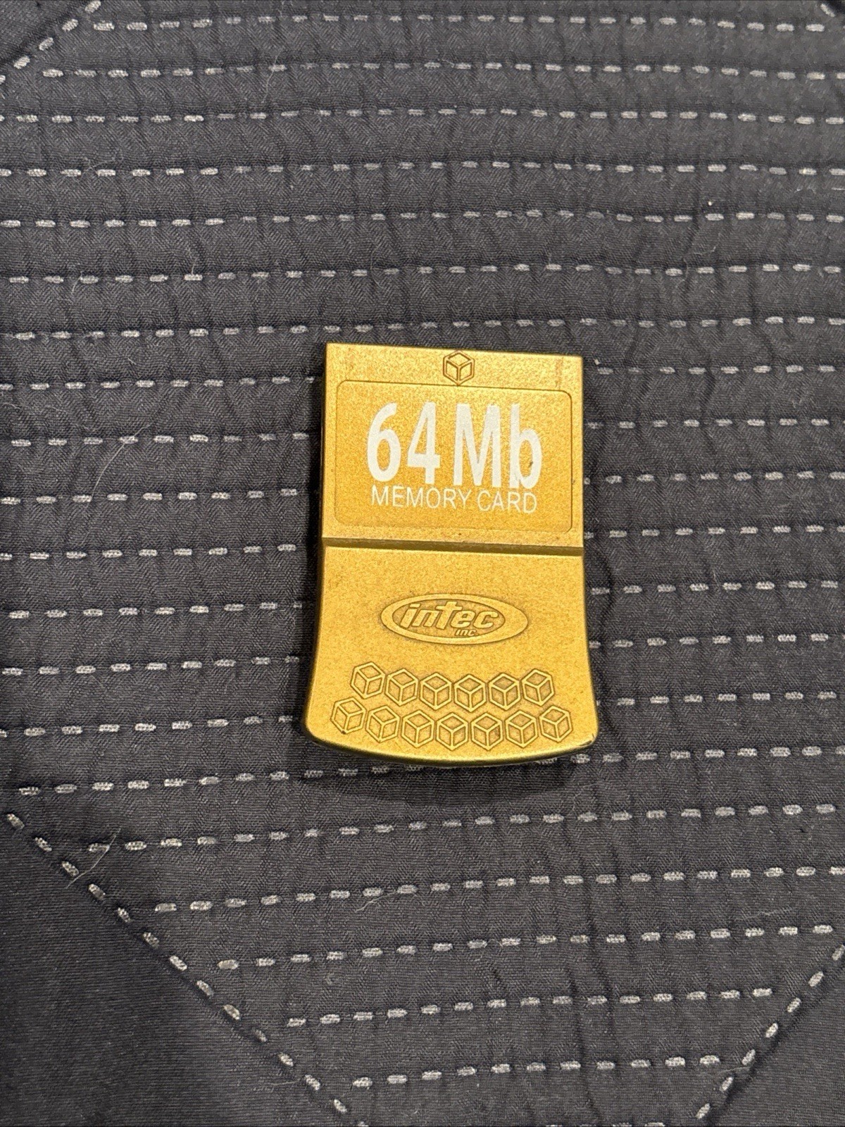 Intec 64MB GOLD Memory Card for Nintendo Gamecube Gaming Console System
