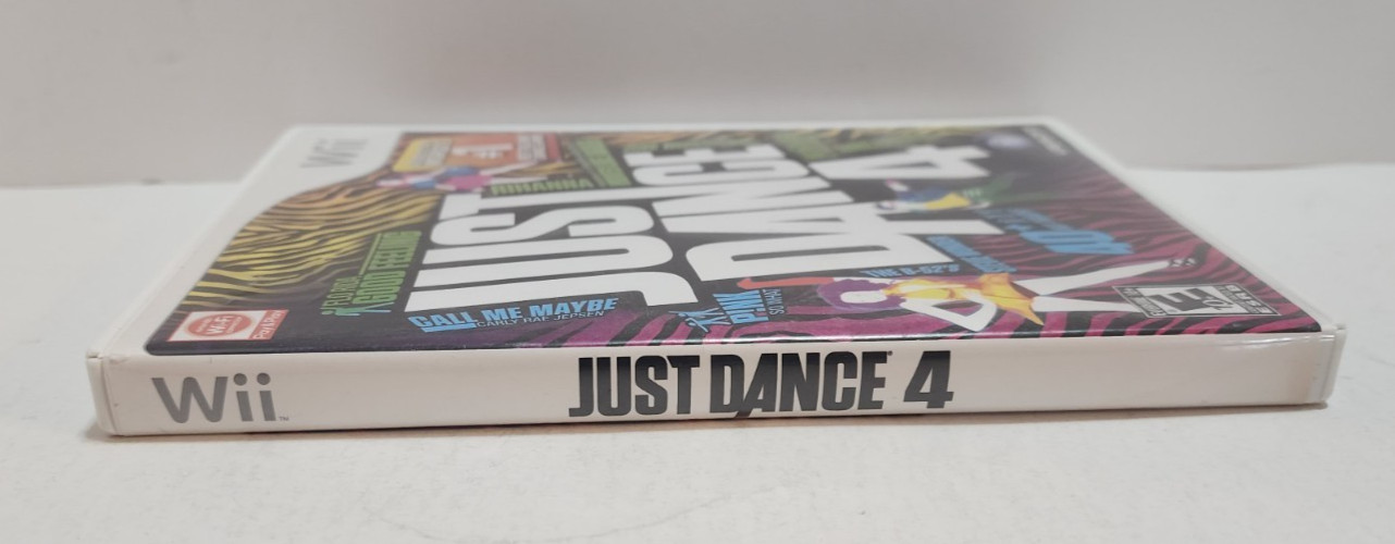Just Dance 4 Ubisoft Nintendo Wii Game Complete CIB Tested Working READ