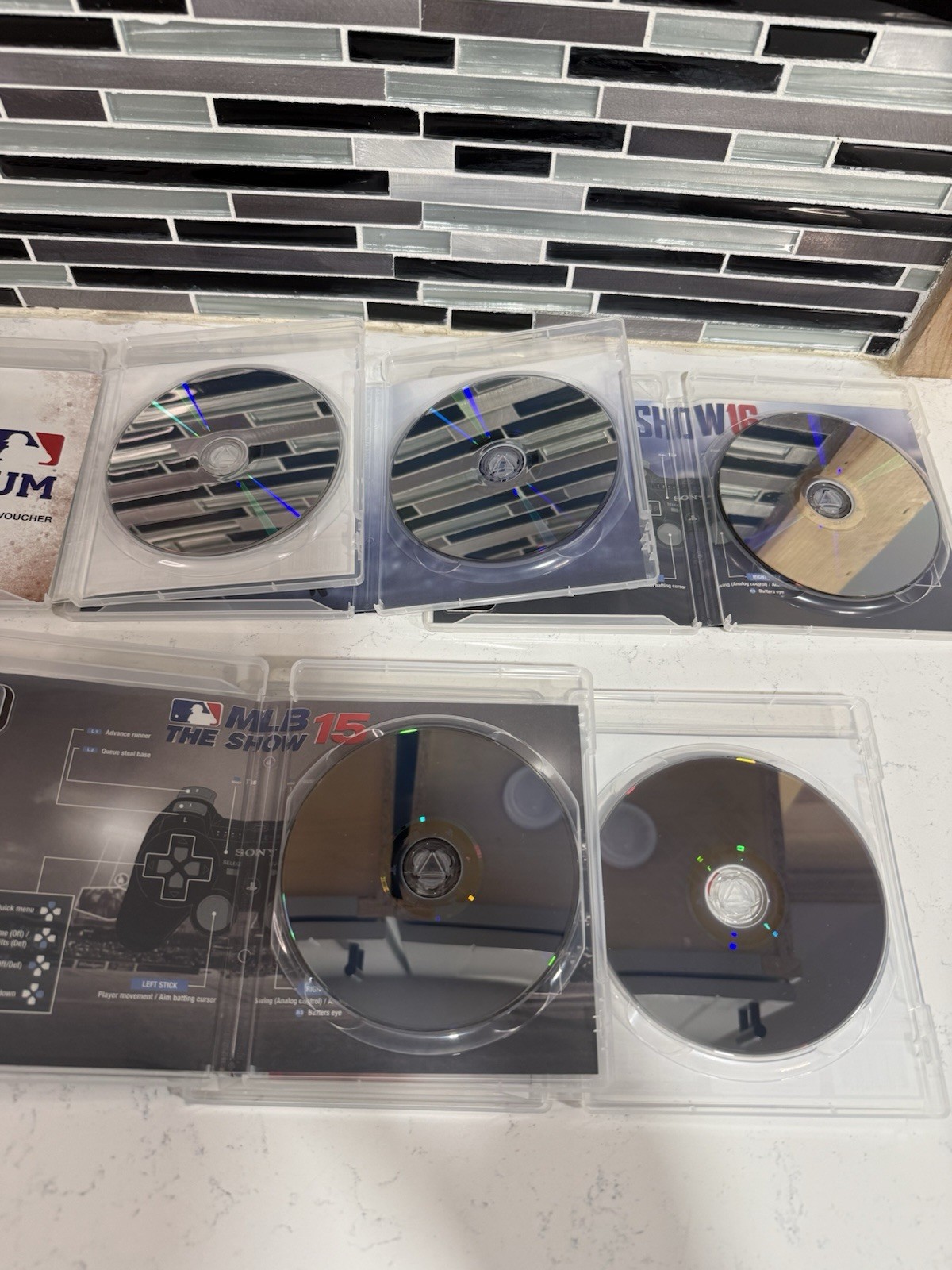 PS3 MLB The Show 12 13 14 15 16 PlayStation 3 Baseball Game Lot – Tested