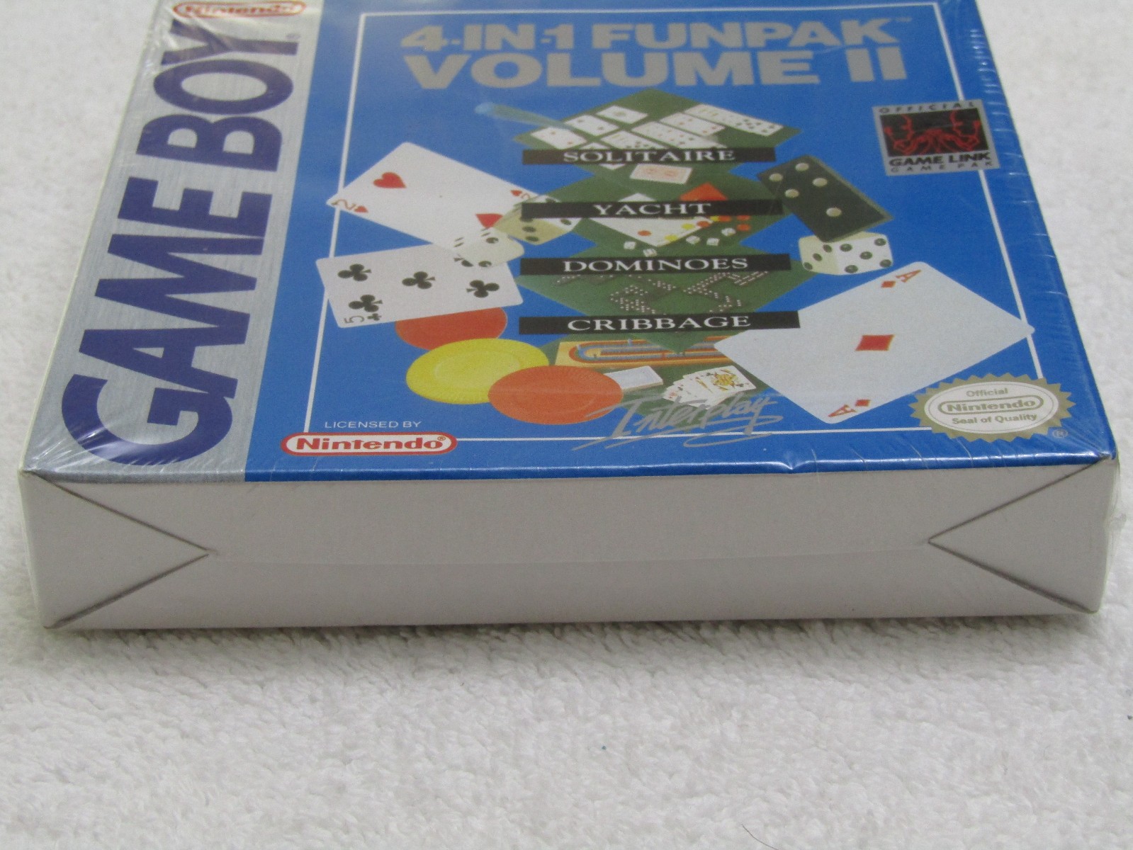 4-In-1 Funpak Volume II 2 for Nintendo Game Boy Gameboy – Factory Sealed!