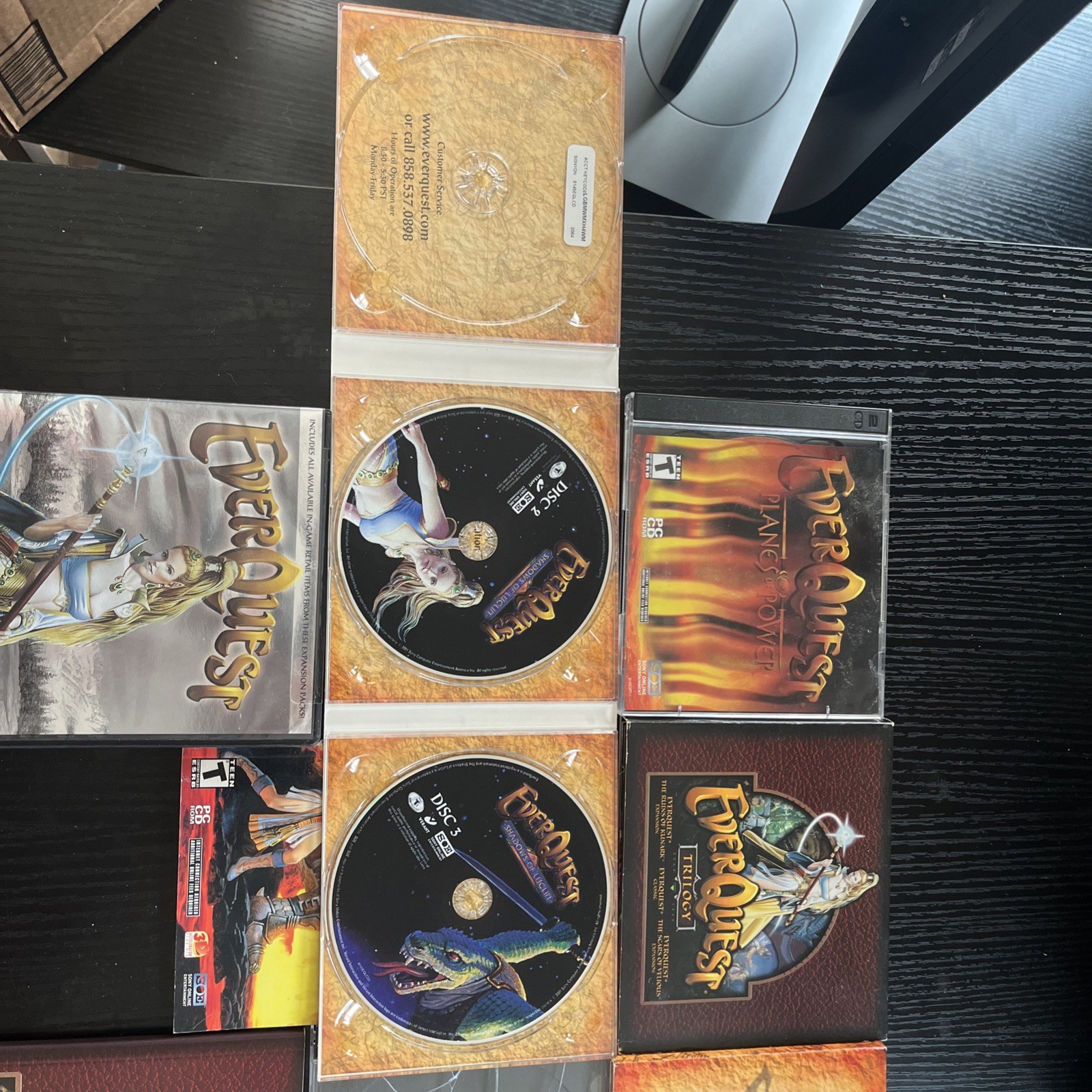 EverQuest Titanium Edition PC Windows 2006 5 Disc and more