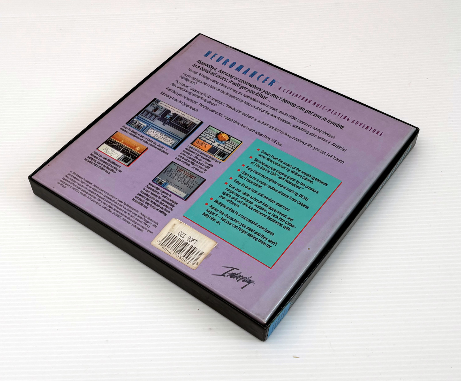 Neuromancer (Electronics Arts, 1989) – Amiga