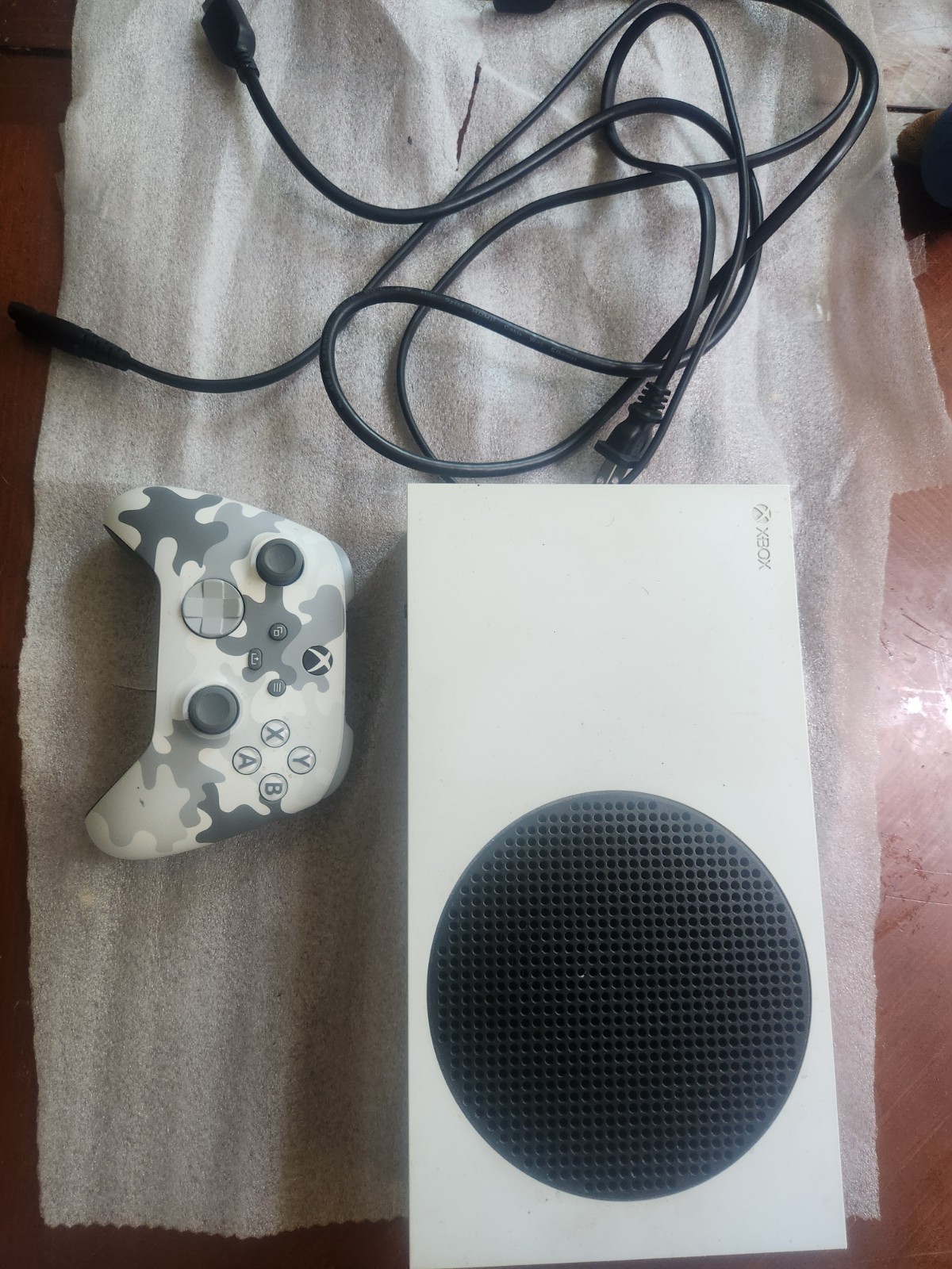 Microsoft Xbox Series S 512GB Console – White TESTED w/ Cables + Controller