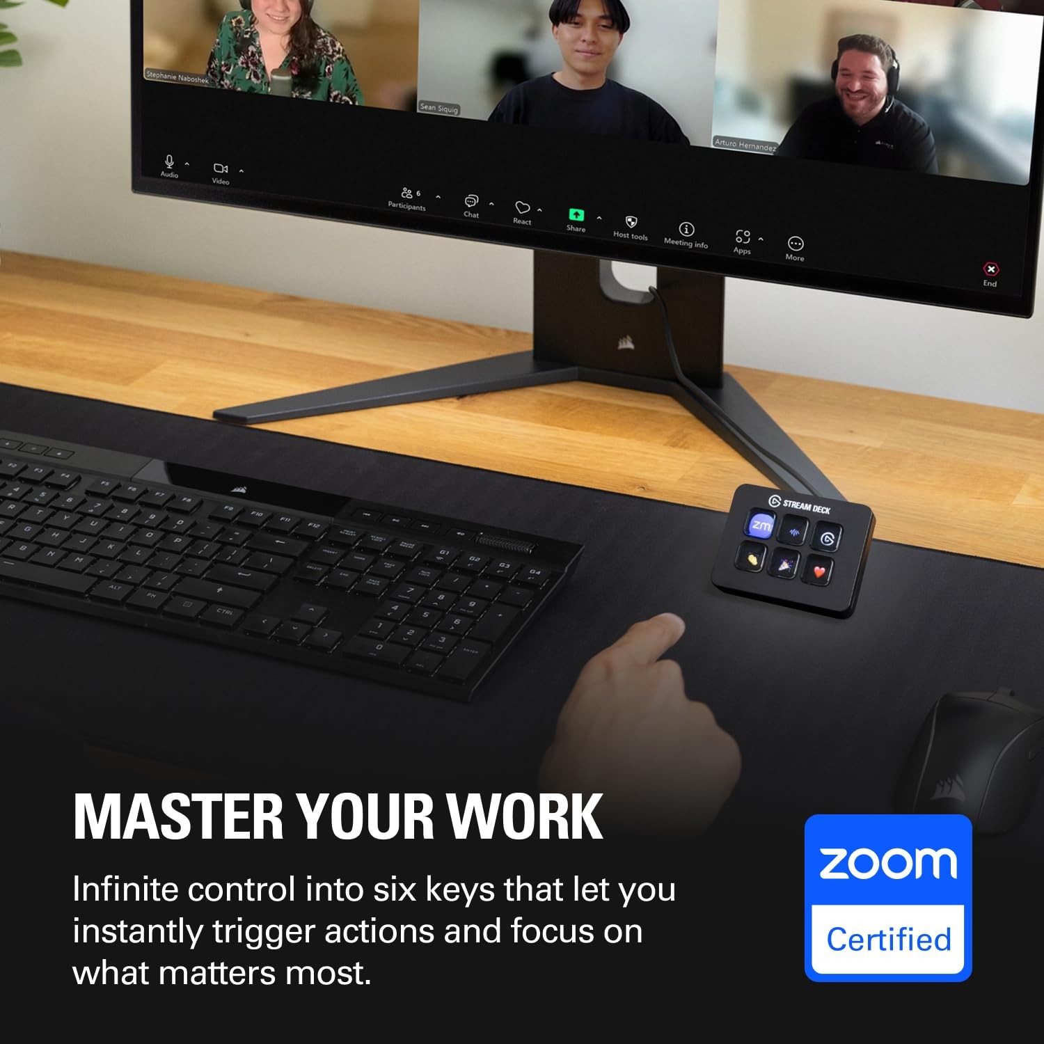 Elgato Stream Deck Zoom Teams Powerpoint Ms Office And More Boost Productivity