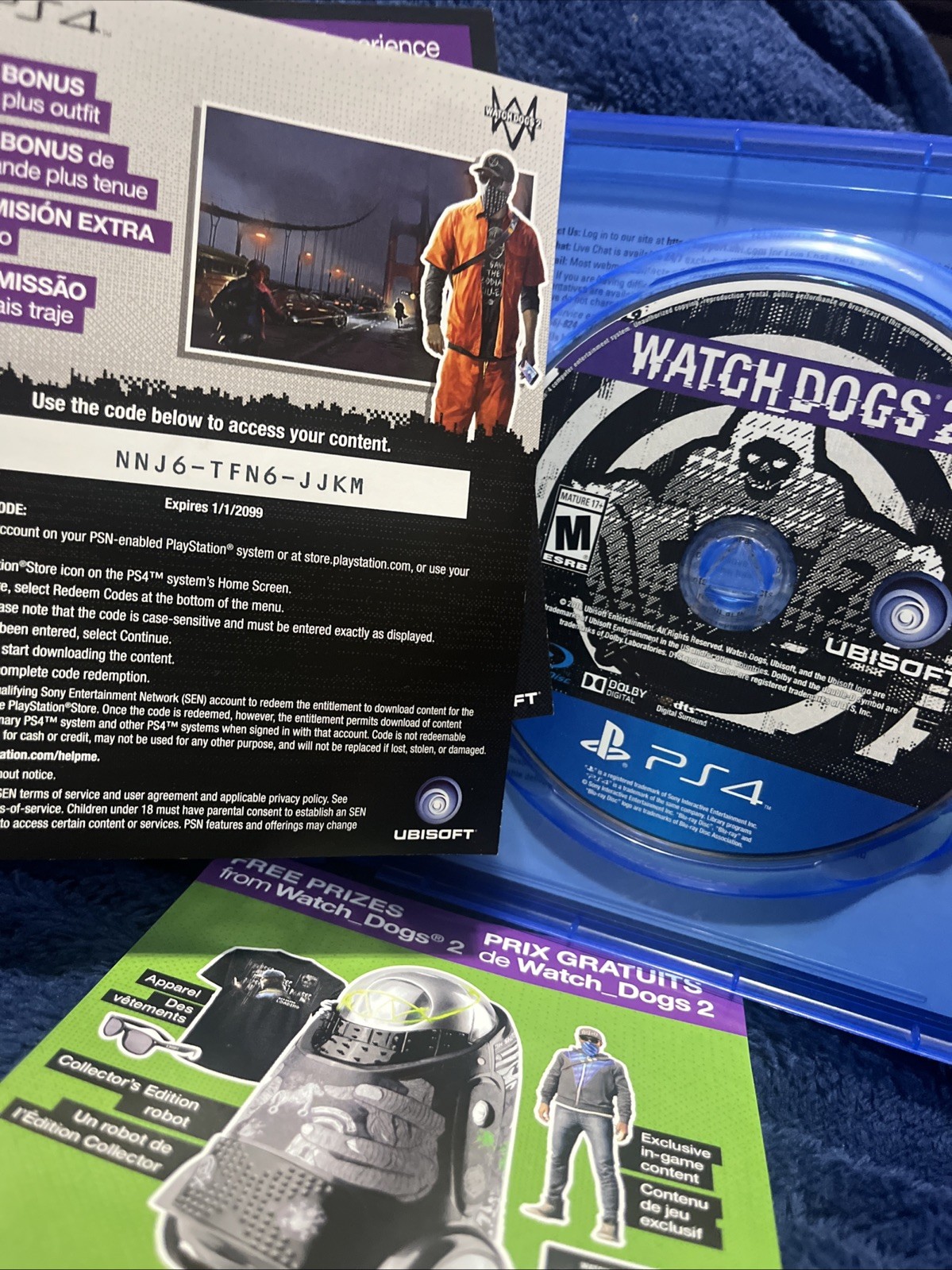 Watch Dogs 2 (PlayStation 4, 2016)