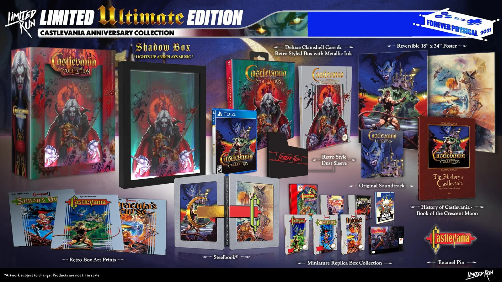 Castlevania Anniversary Collection – Ultimate Edition – Limited Run #405 [PS4]