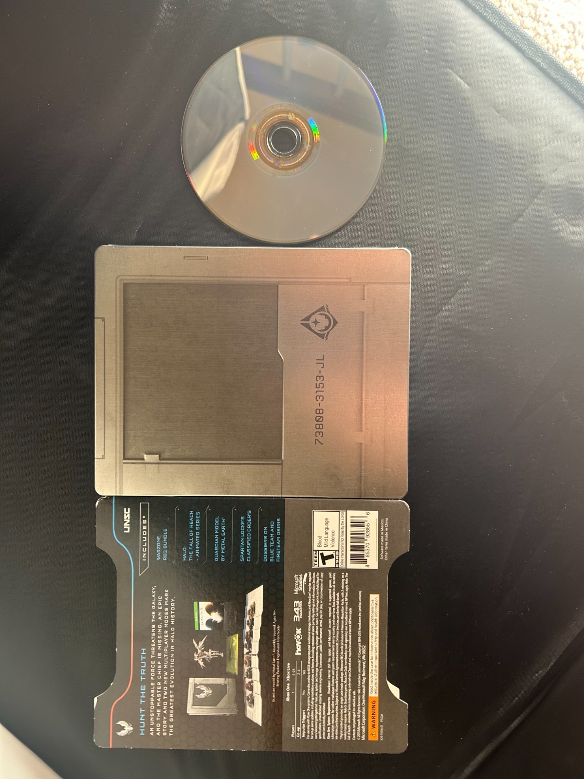 Halo 5 Guardians Xbox One – Limited Edition Game and Case CIB