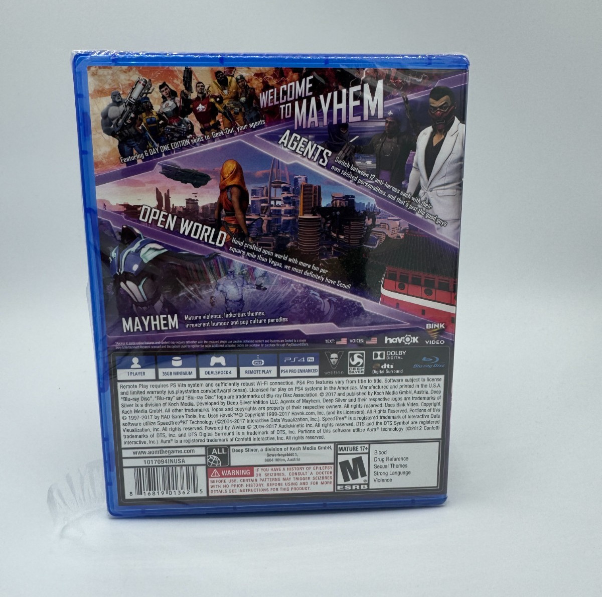 Agents of Mayhem Day One Edition (PS4) Legal Action Pending DLC