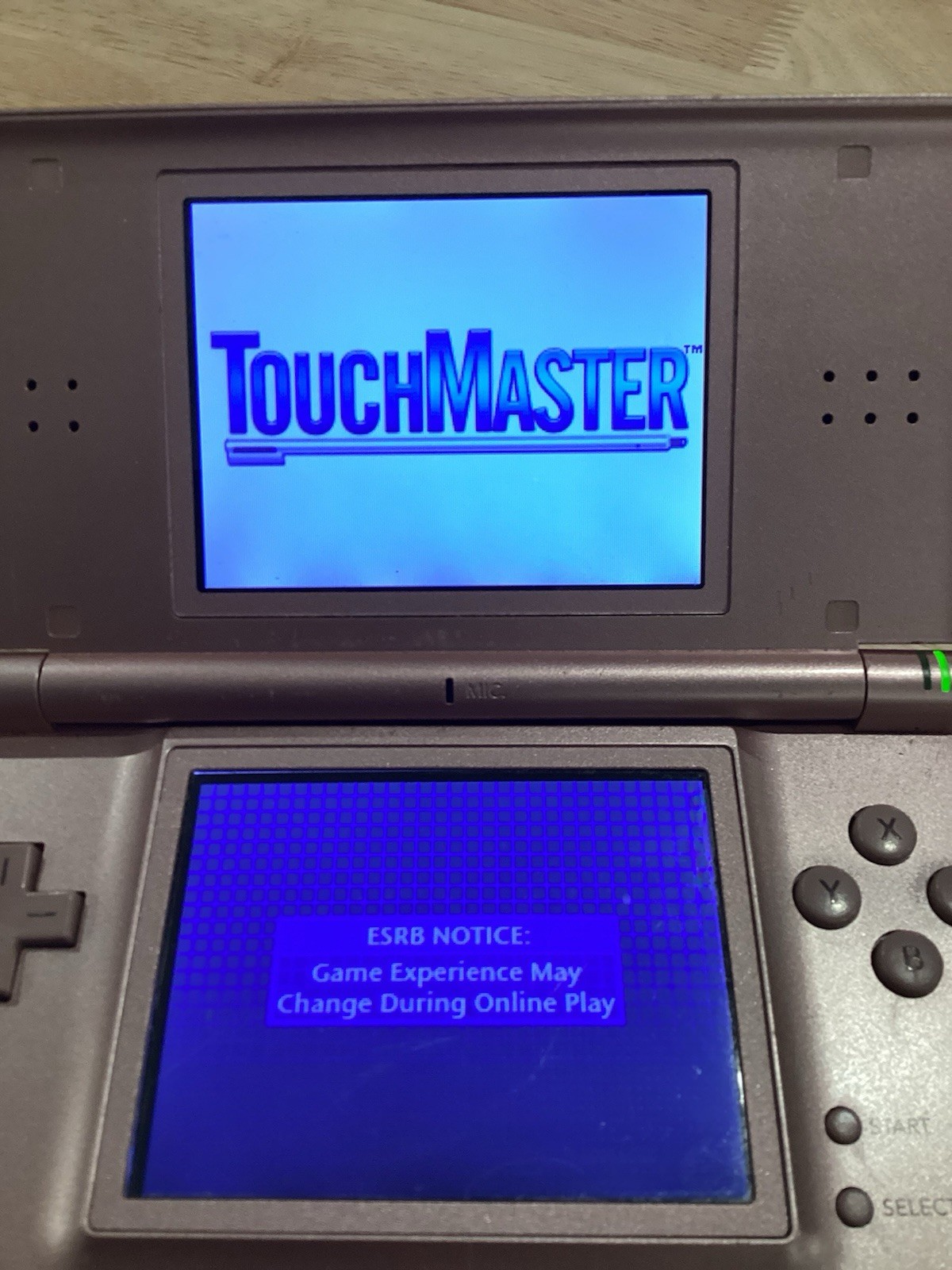TouchMaster Nintendo DS GAME ONLY Tested