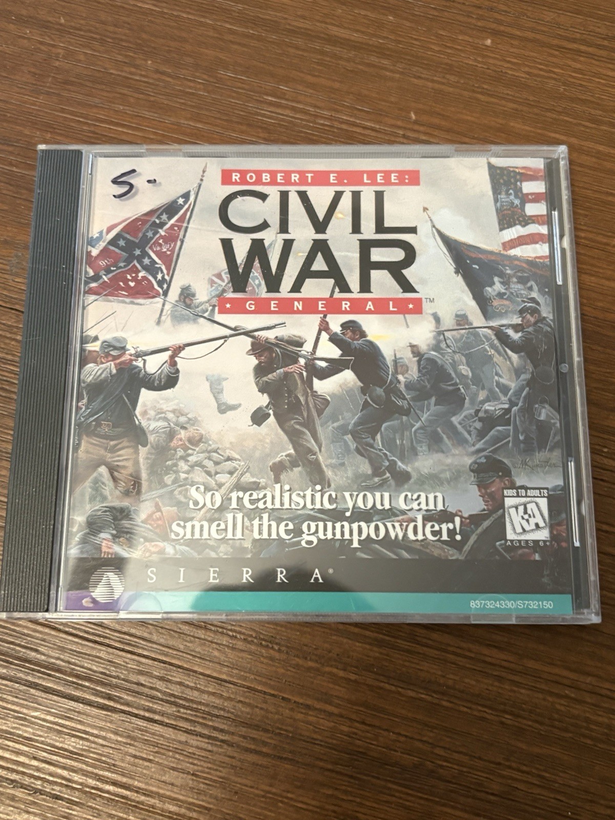 Robert E. Lee: Civil War General (Sierra) – Windows PC Computer Strategy Game CD