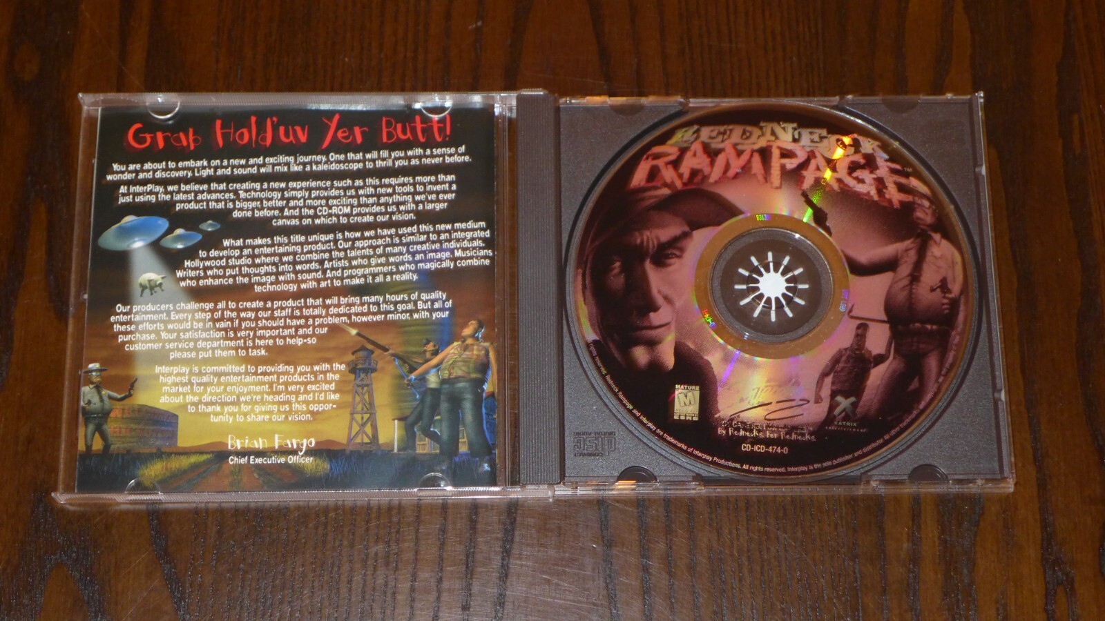 Redneck Rampage – PC CD-ROM 1997 – Interplay Productions Xatrix Entertainment