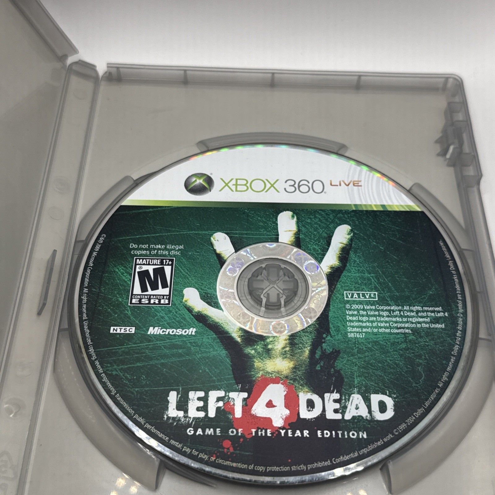 Left 4 Dead – Game of the Year Edition (Microsoft Xbox 360, 2009) Tested Working