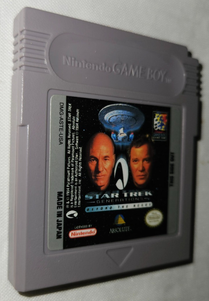 Star Trek Generations Beyond The Nexus Cartridge Only Authentic Nintendo GameBoy