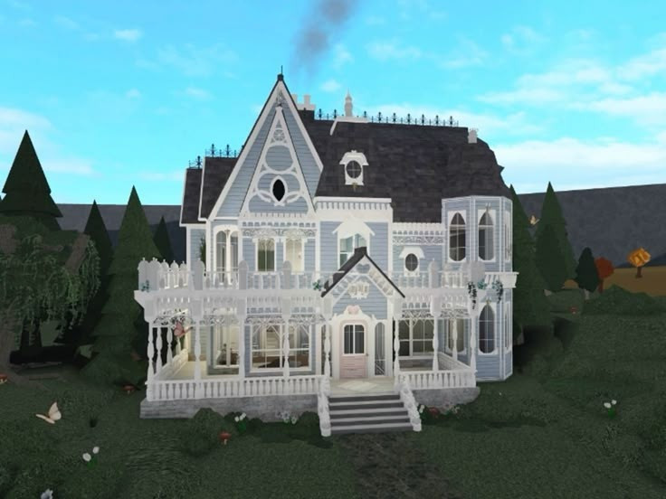 Custom Bloxburg House (READ DESCRIPTION)