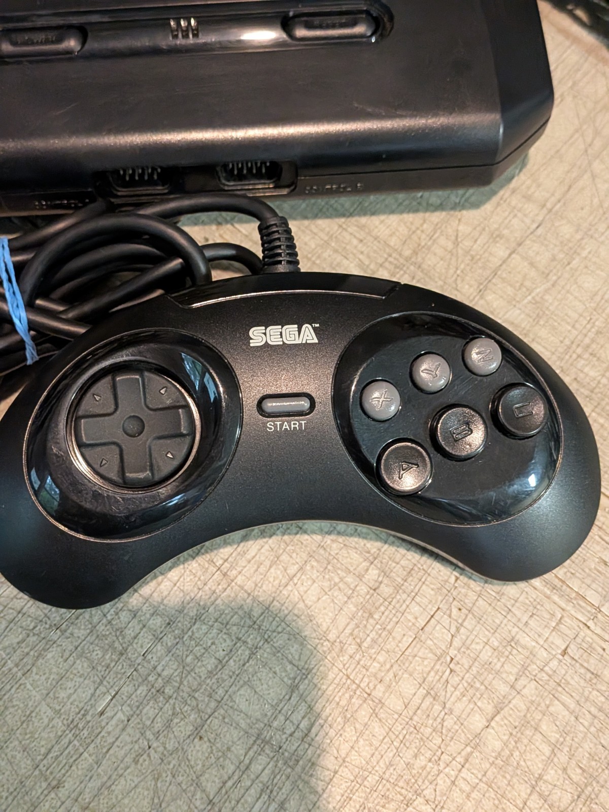 Sega Genesis Model 2 Console Bundle W/ Cords & Controller Tested And Guaranteed!