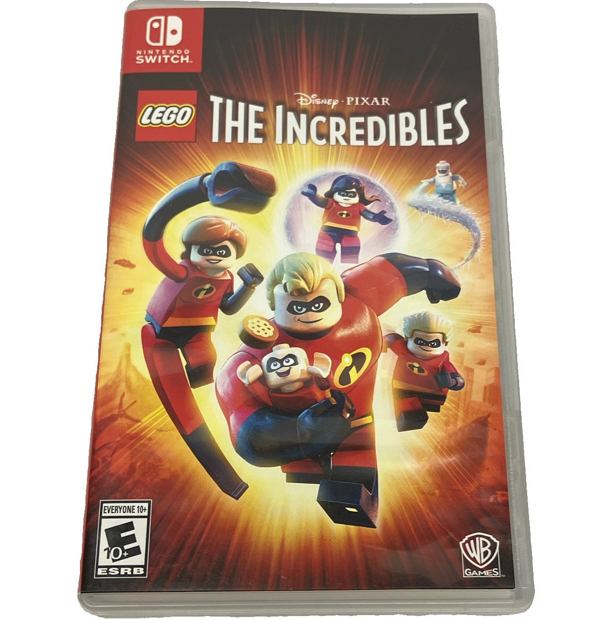 WB Games LEGO The Incredibles Nintendo Switch w/ Case, NTSC-U/C E10+ (2018)
