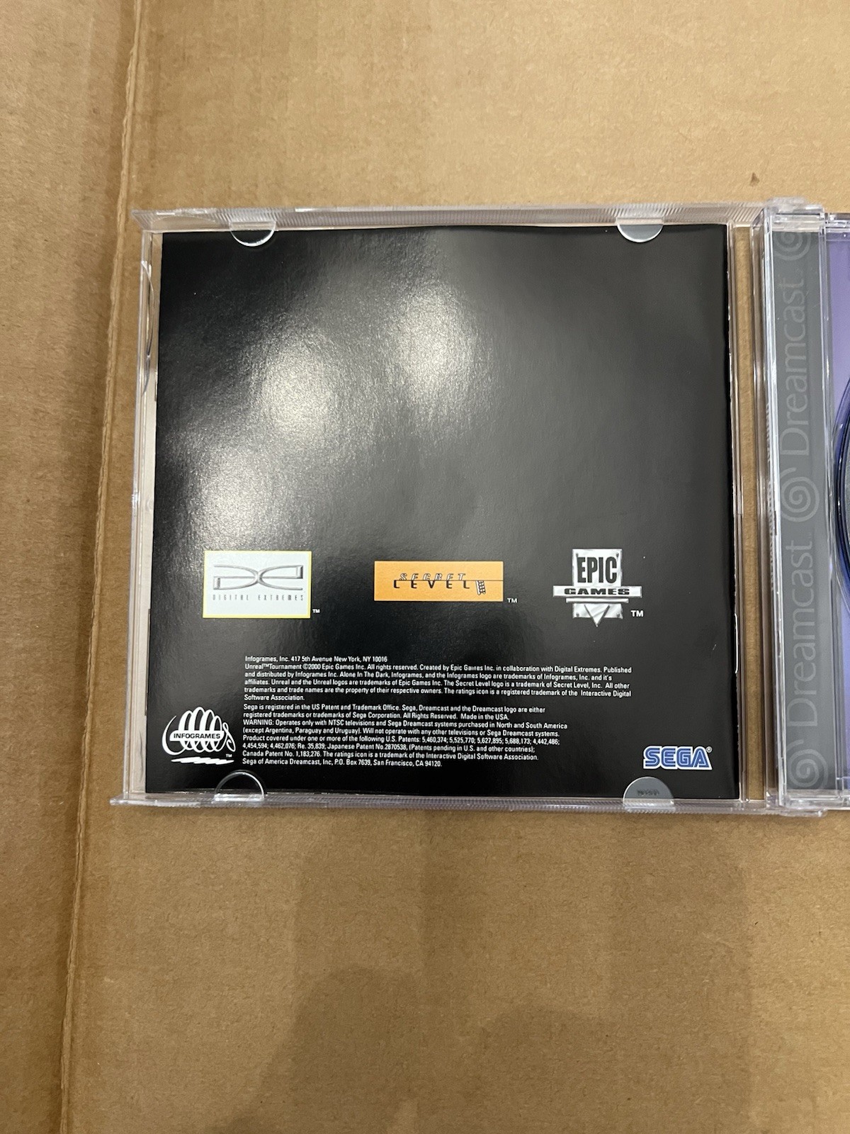 Sega Dreamcast Unreal Tournament Complete Video Game 2001 with Manual Tested