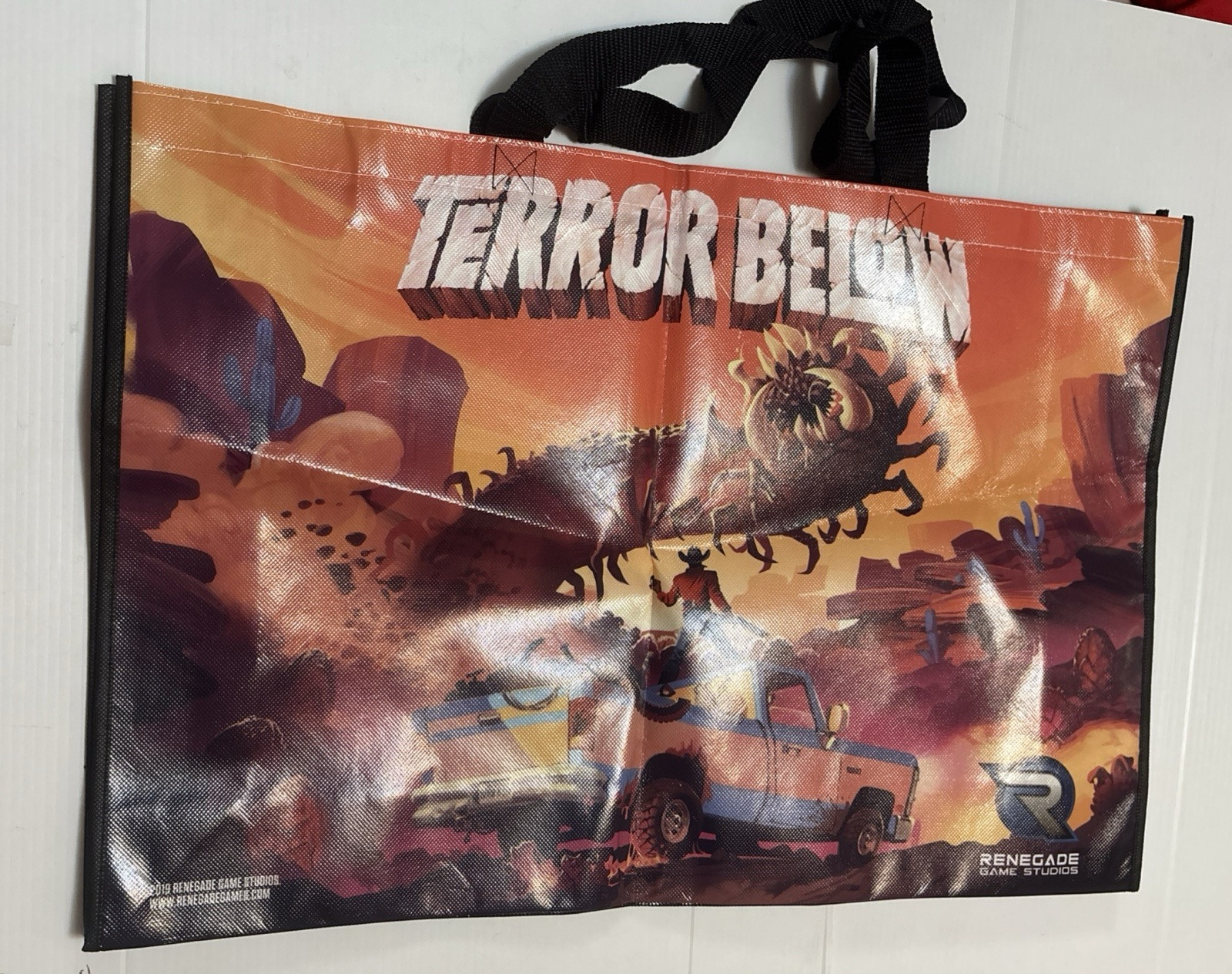 Terror Below Pathfinder 2019 Tote Bag Renegade Game Studios Paizo 24”x16” Rare