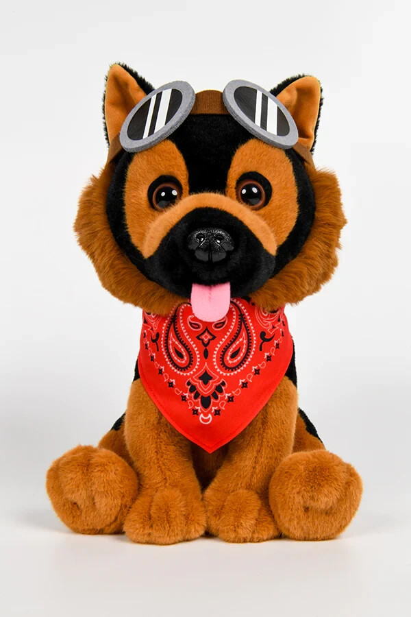Fallout 1 2 3 4 76 Dogmeat Puppy Plush Figure Plushie Statue + Bandana Scarf