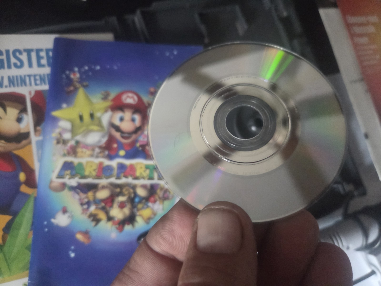 Nintendo Mario Party 4,5,6,7 With Microphone All Complete Cib