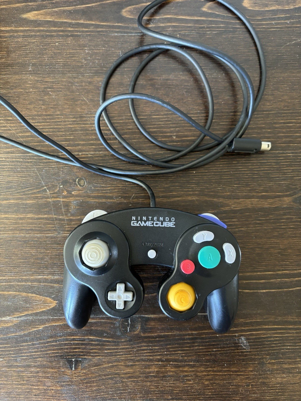 Nintendo Gamecube Wired Controller (Black) – Authentic | OEM
