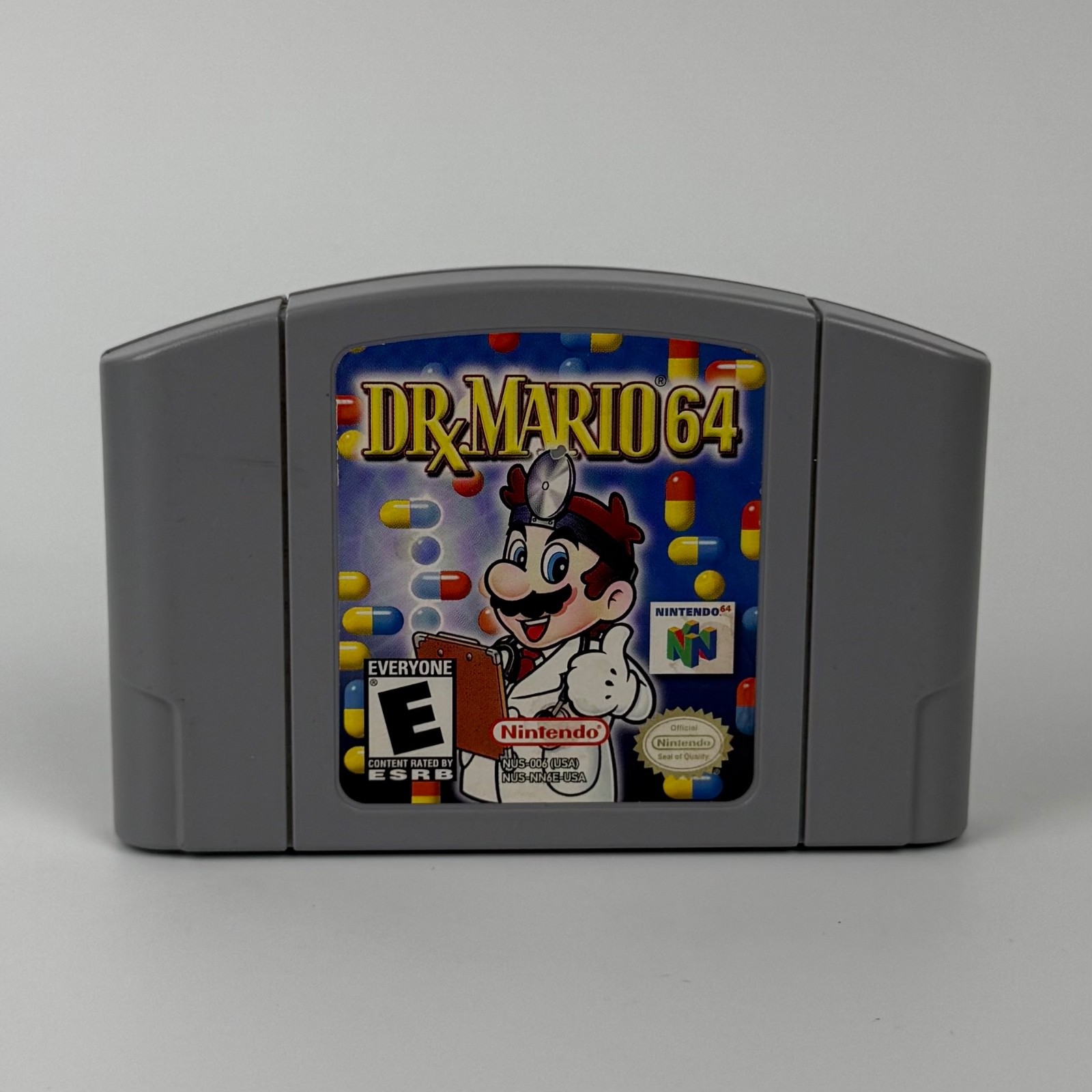 Dr. Mario 64 Nintendo N64 Authentic Cartridge Tested Working Video Game Super