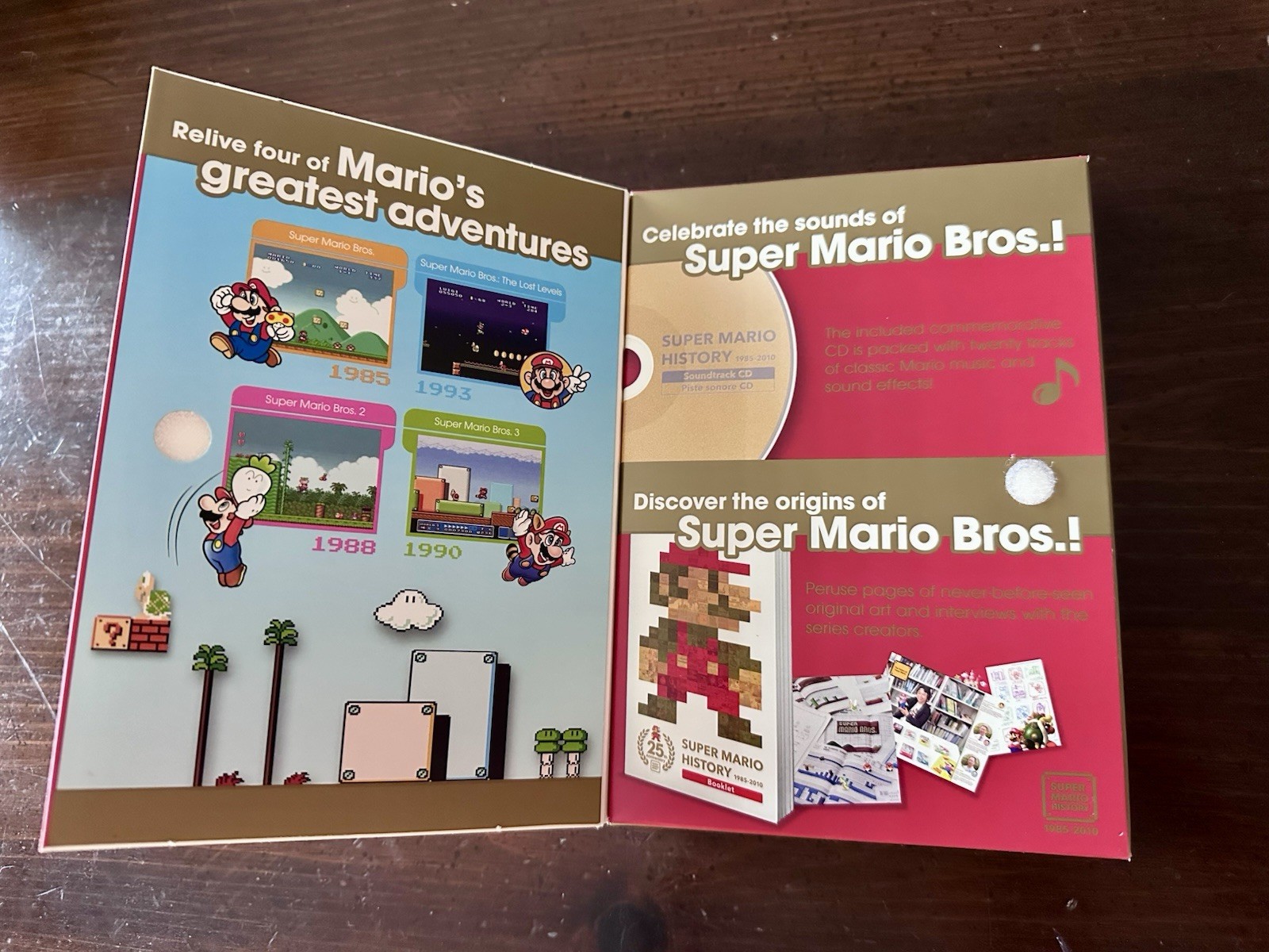 Super Mario All-Stars 25th Anniversary Wii Game & CD BOTH BRAND NEW SEALED