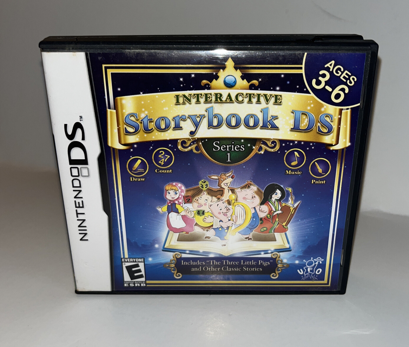 NM Interactive Storybook DS: Series 1 (2007) Nintendo DS, Authentic US COMPLETE