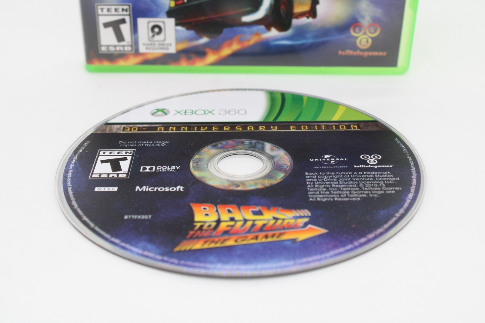 Refurbished Xbox 360 Back To The Future The Game Complete CIB Excellent Mint