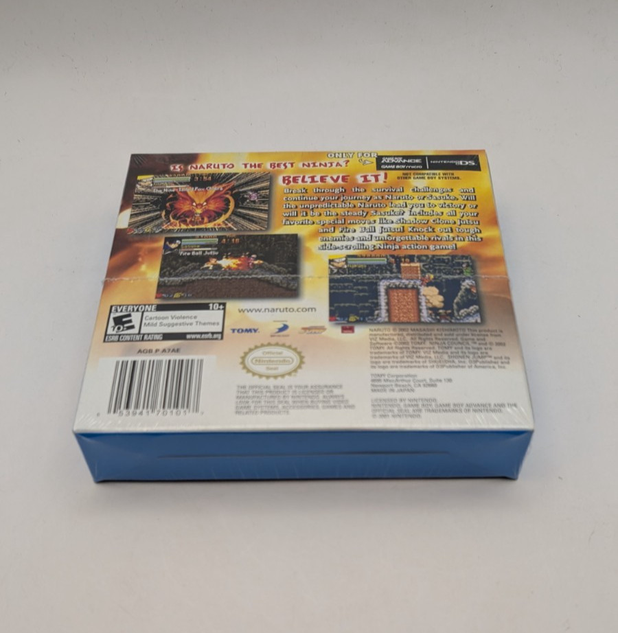 Naruto: Ninja Council Nintendo Game Boy Advance 2006 New Factory Sealed