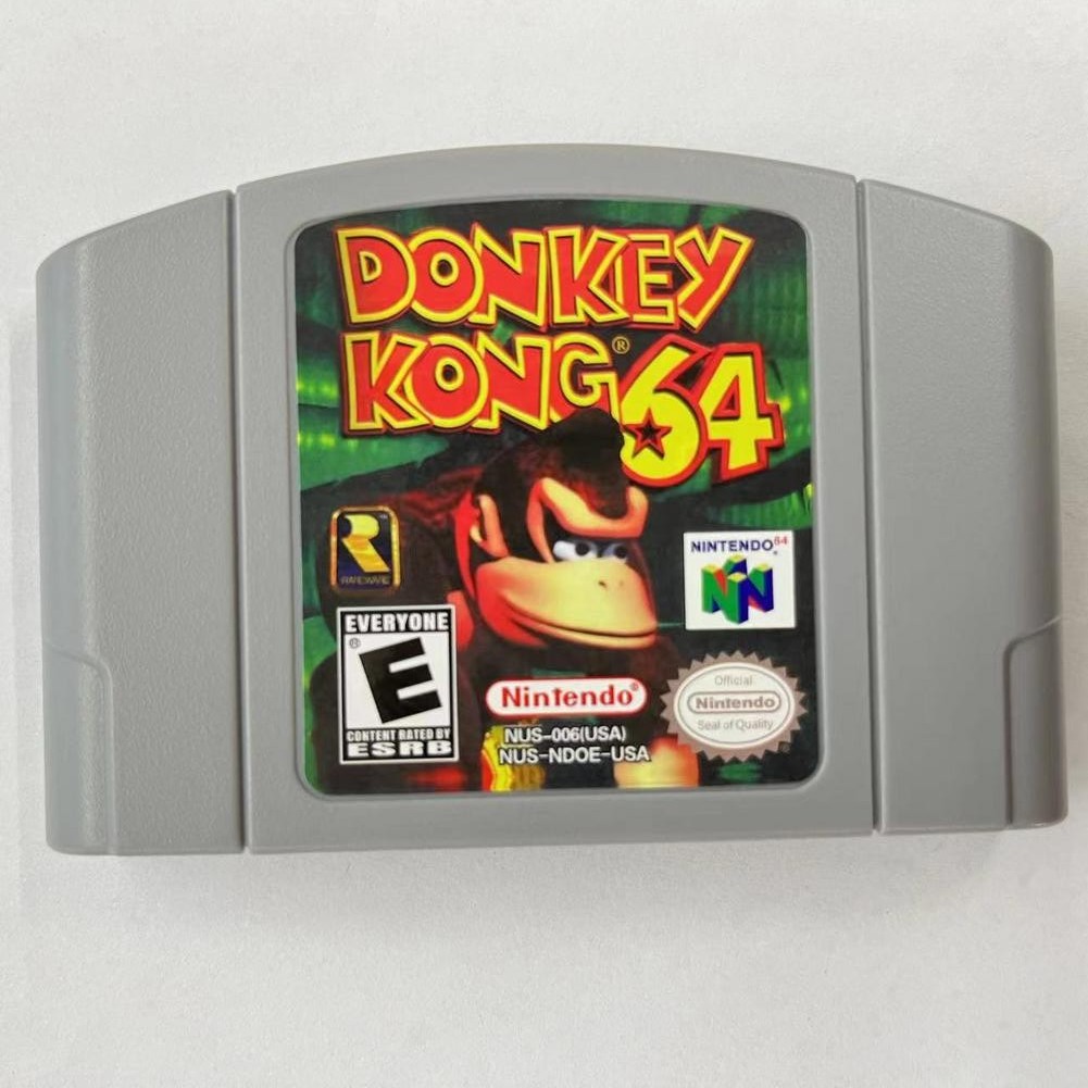 [US Seller] Donkey Kong 64 – Nintendo 64 (N64) Fast Must-have for fans Complete