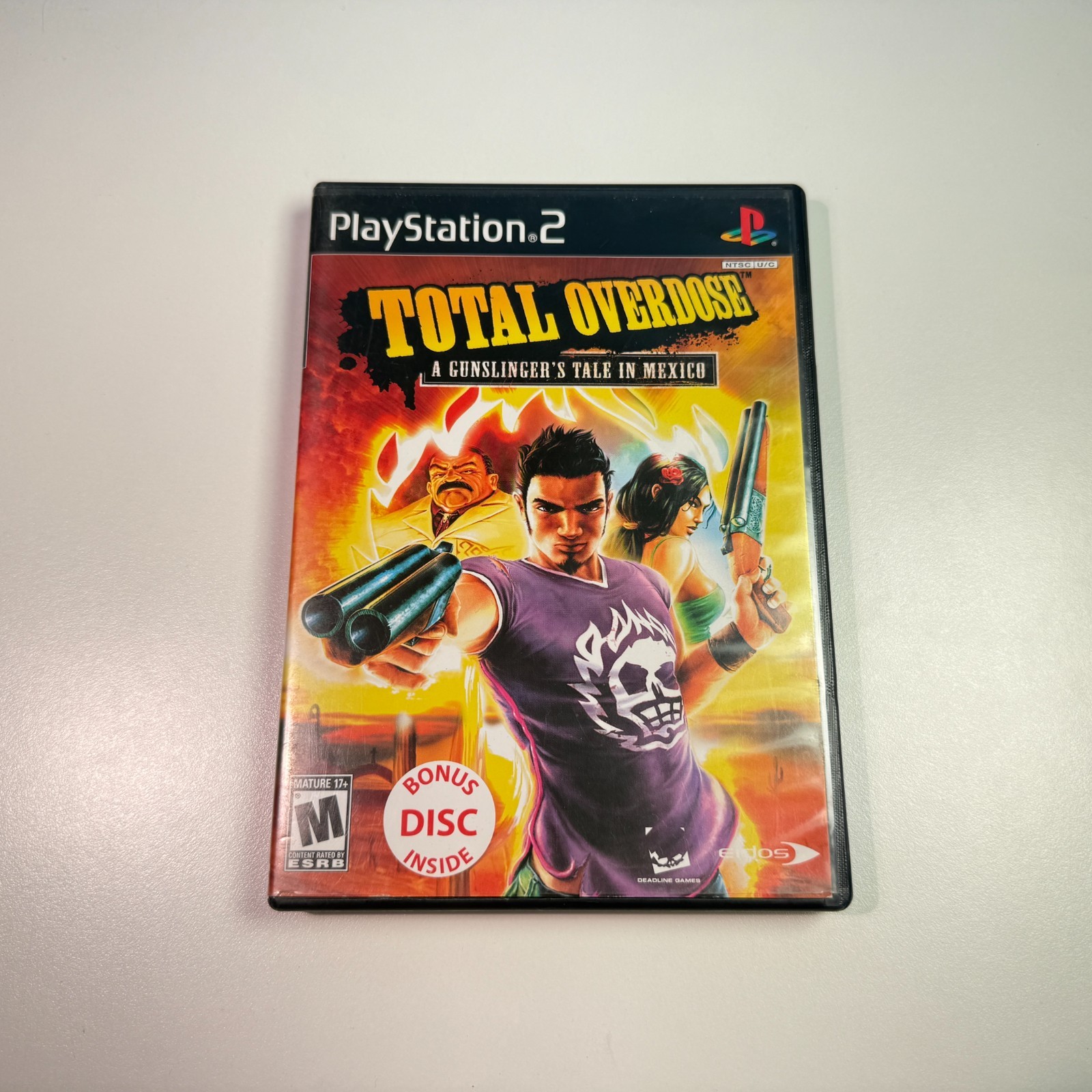 Total Overdose A Gunslinger’s Tale in Mexico (Sony PlayStation 2, 2005) PS2 CIB