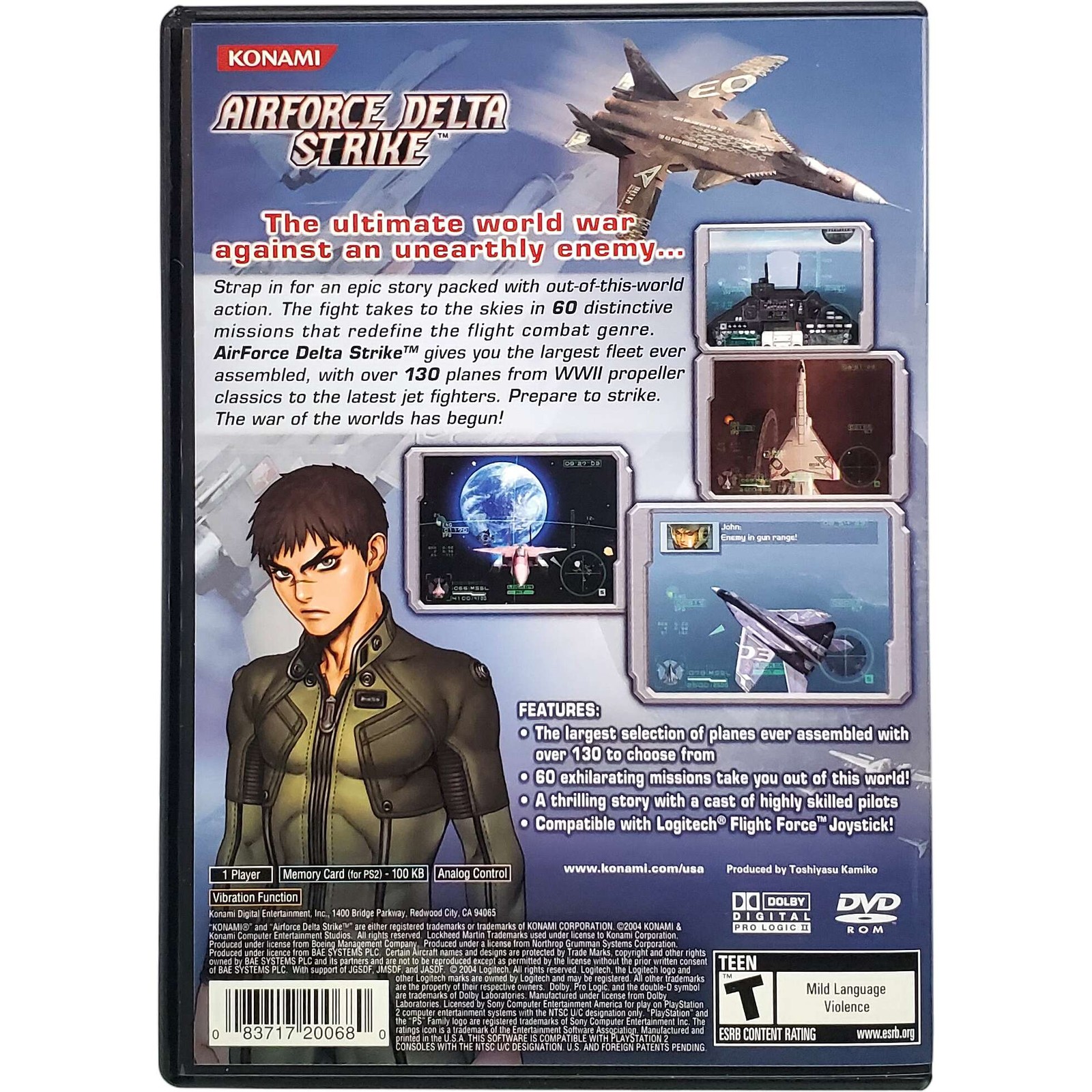 Airforce Delta Strike – Sony Playstation 2 Pristine Tested Authentic