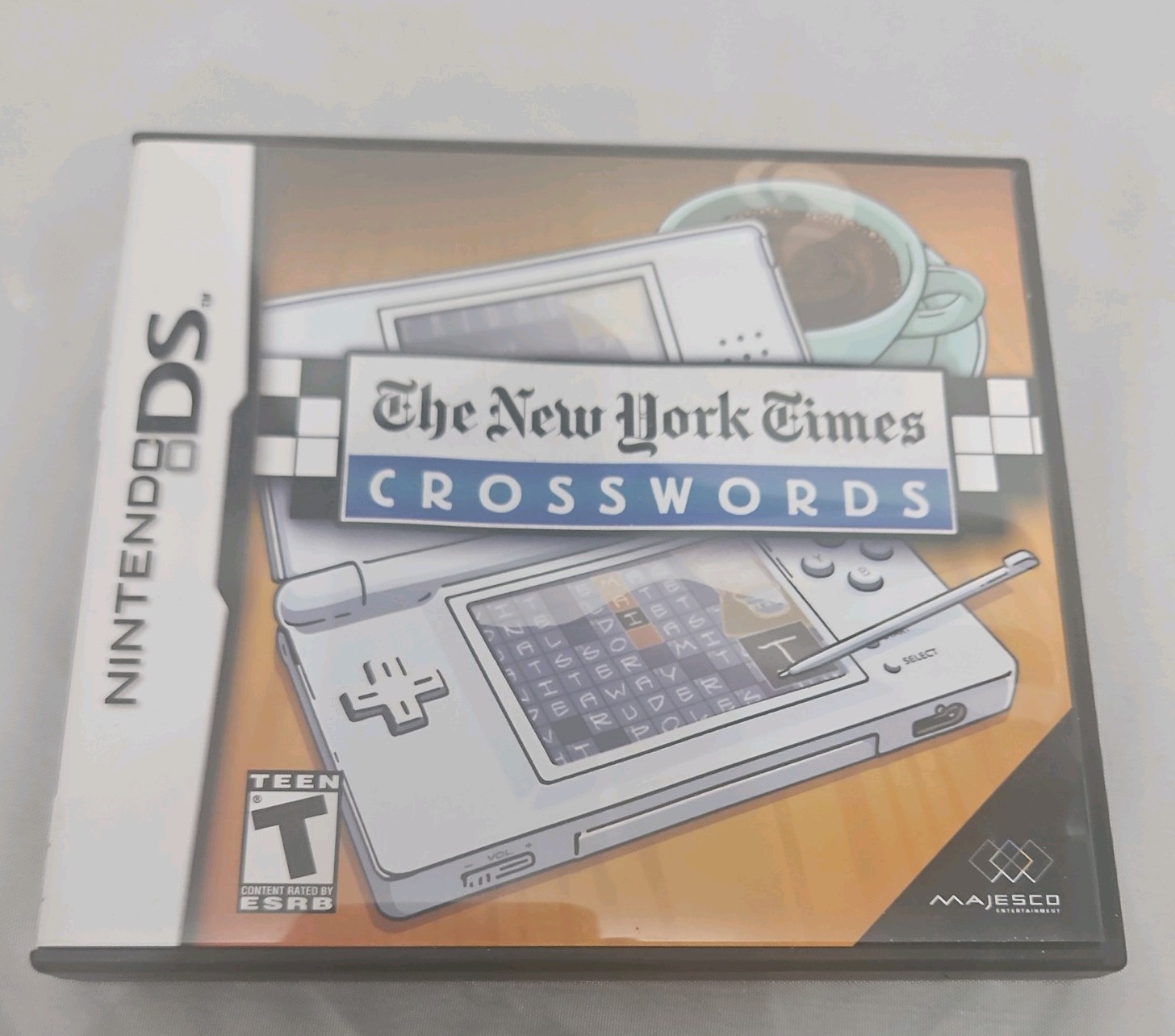 The New York Times Crosswords Nintendo DS Complete CIB Tested Works 2007