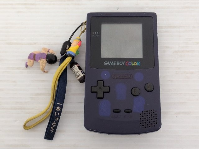 AS IS-Game Boy Color Console (CGB-001 / Midnight Blue) 9000025771351
