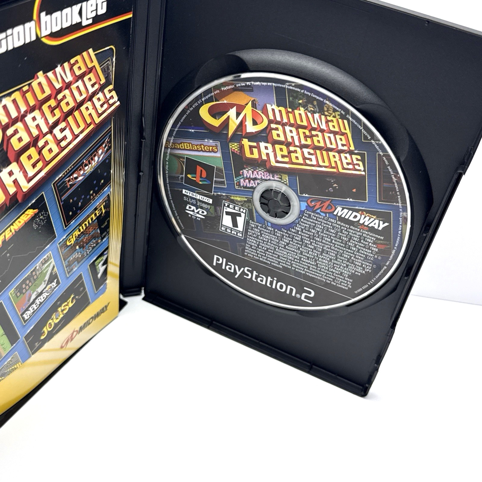 Midway Arcade Treasures Sony PlayStation 2 PS2 CIB Complete Refurbished & Tested