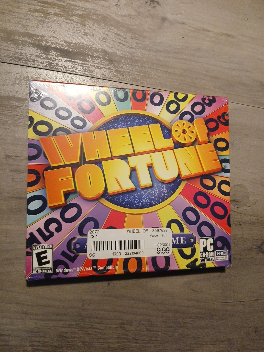 Wheel Of Fortune America’s Game PC Game 2003 CD-ROM Windows Encore Sony Show NEW