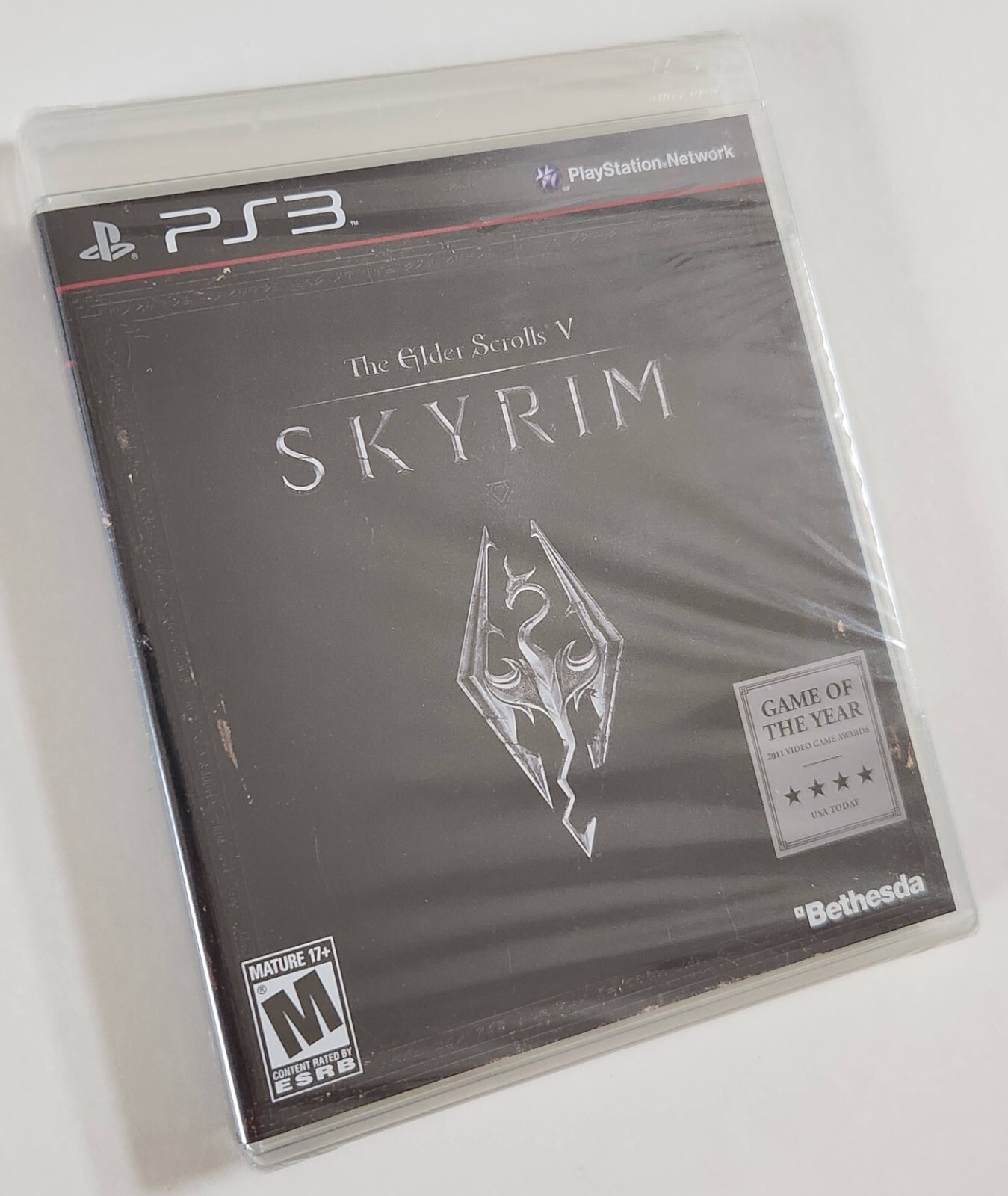*RARE 1st PRINT* Elder Scrolls V: Skyrim (PS3) US Release *NEW-FACTORY SEALED*