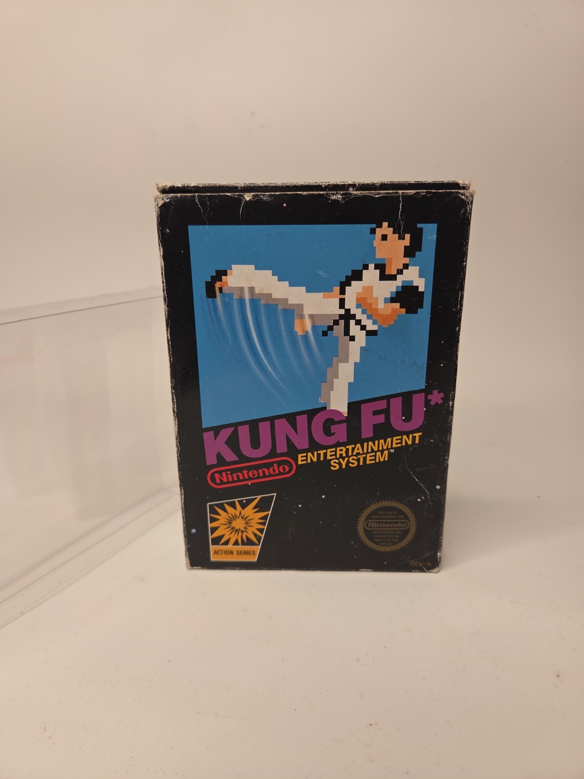 Kung Fu NES 5 Screw Complete in Box CIB Manual Sleeve Foam Tested
