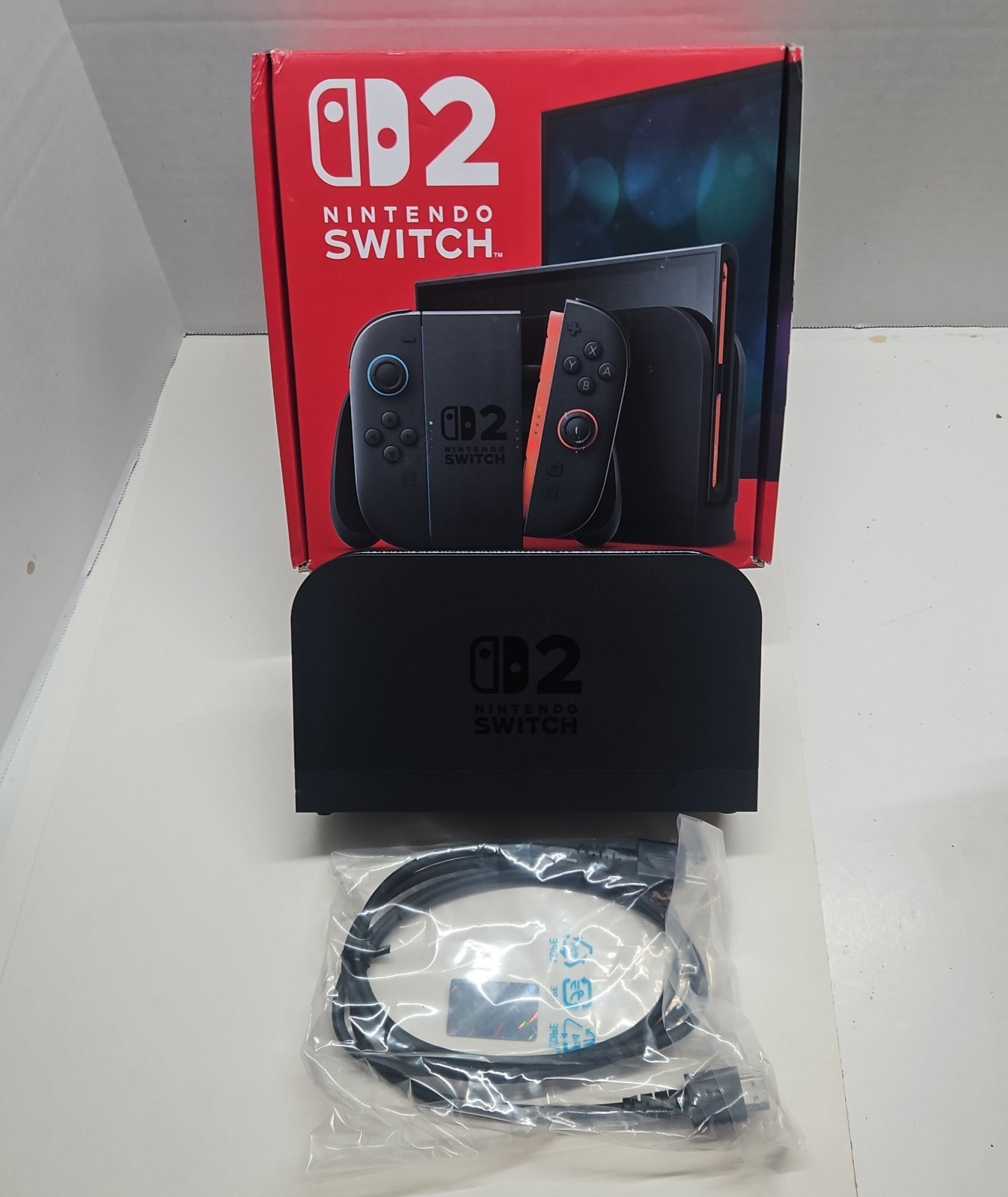 Genuine OEM Nintendo Switch 2 Dock + HDMI + Box