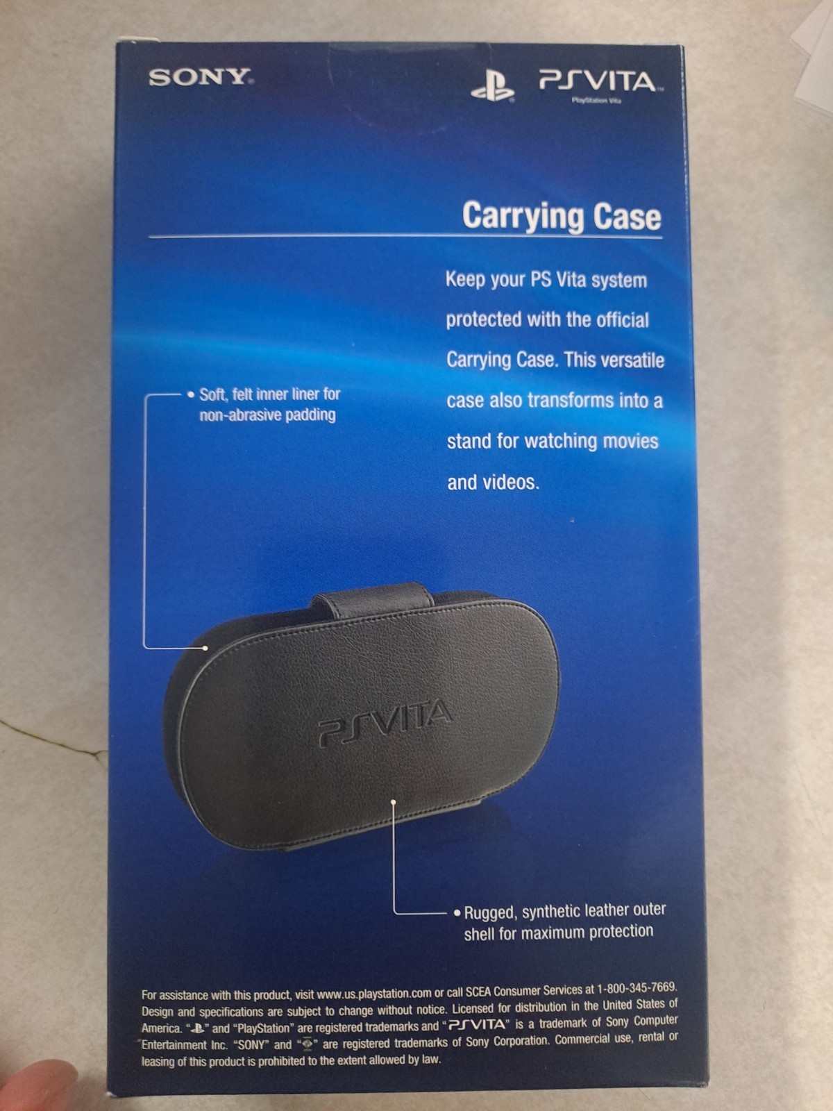 NEW Sealed BOX OEM OFFICIAL SONY PS VITA PSVITA CARRYING CASE PCH-Z0C1