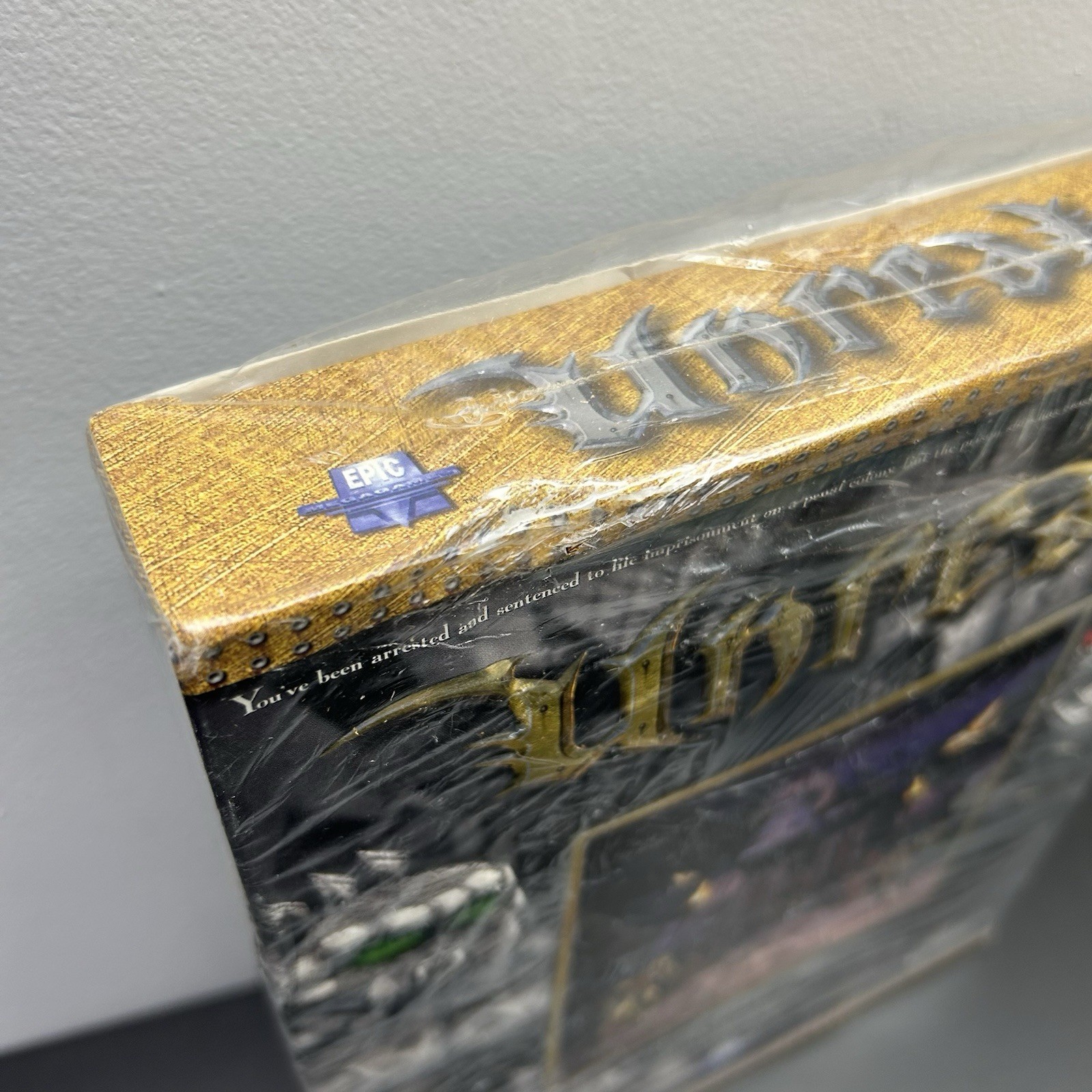 Unreal PC 1998 Big Box Game Windows 95 98 GT Interactive Epic New Sealed